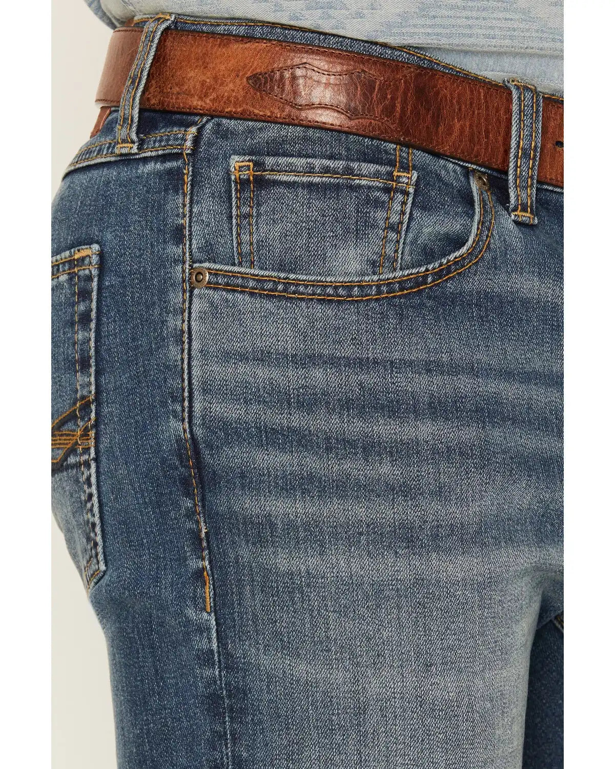 Cody James Men's Roadrunner Wash Jackson Slim Straight Stretch Denim Jeans