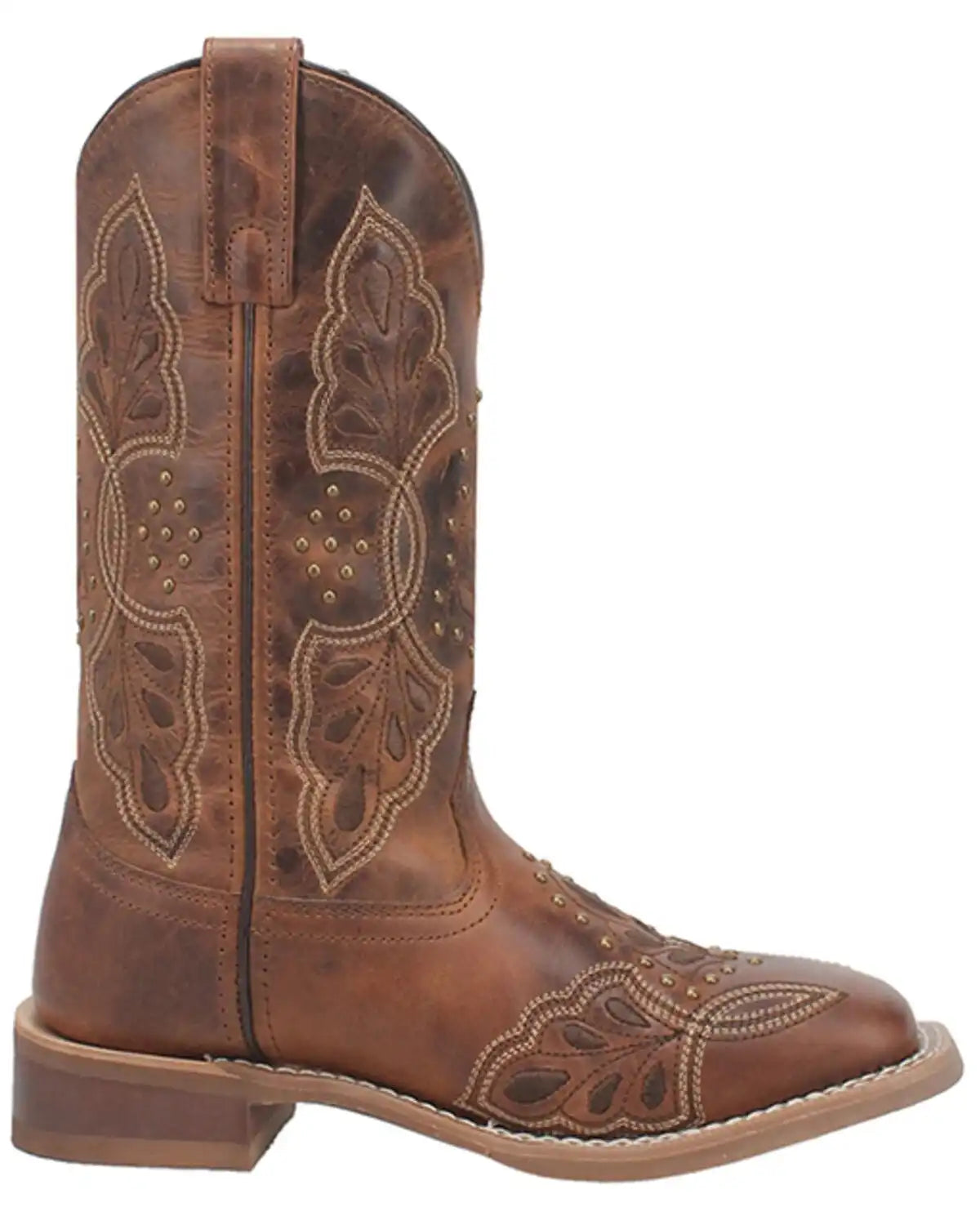 Laredo Women's Dionne Western Boots - Broad Square Toe