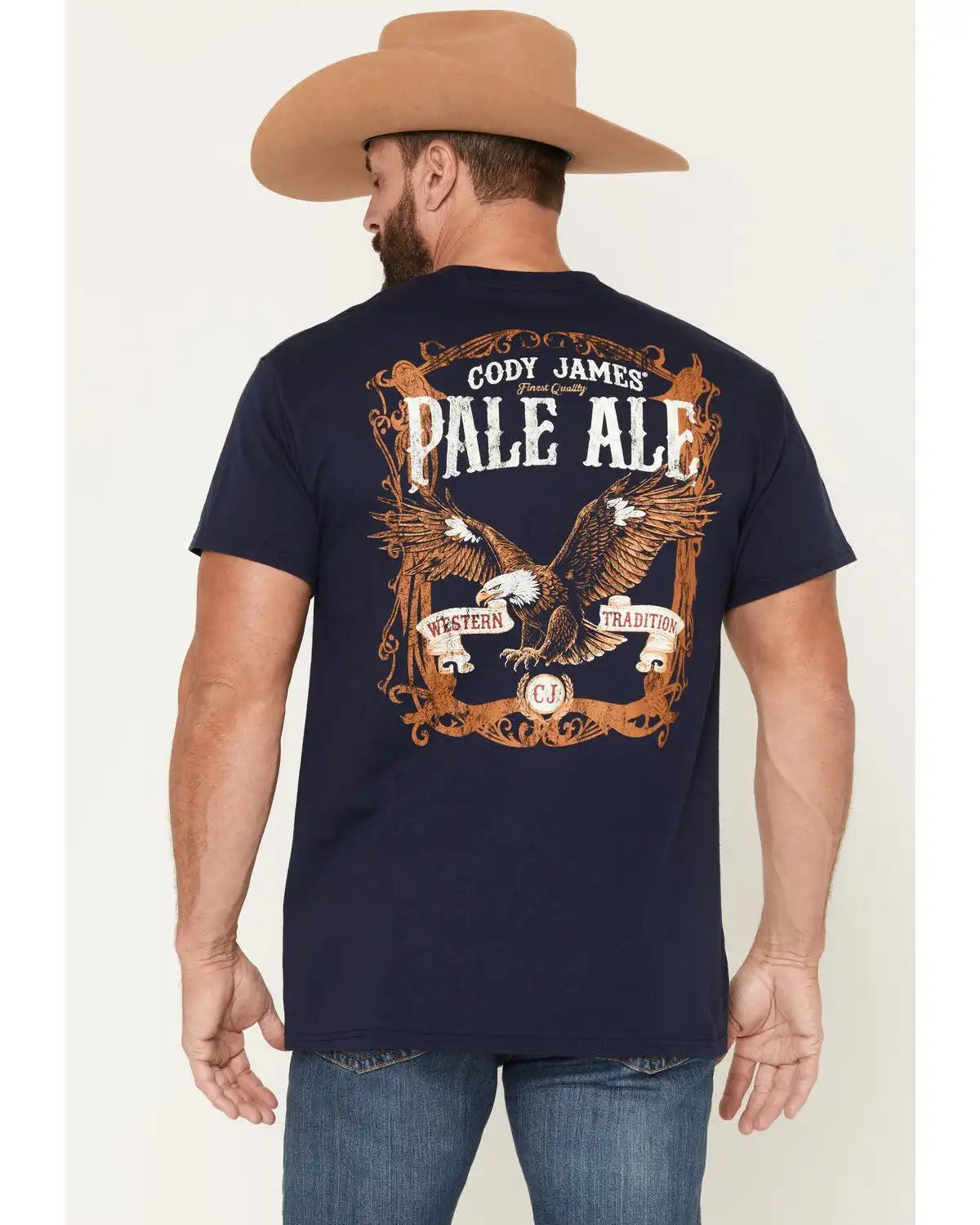 Cody James Men's Texas Born Short Sleeve Graphic T-Shirt