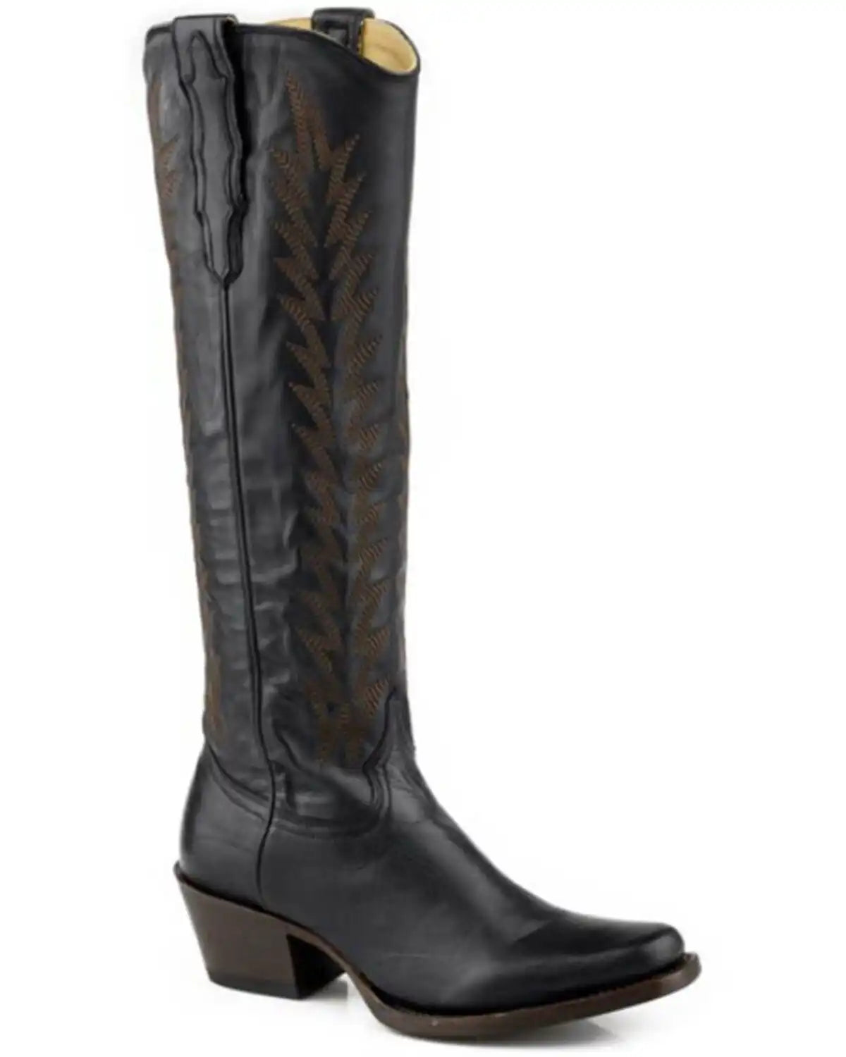 Stetson Women's Sissy Tall Western Boots - Round Toe