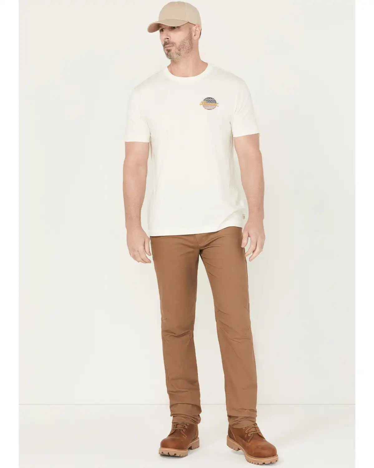 Thorogood Men's Canvas DWR Relaxed Straight Stretch Work Pants