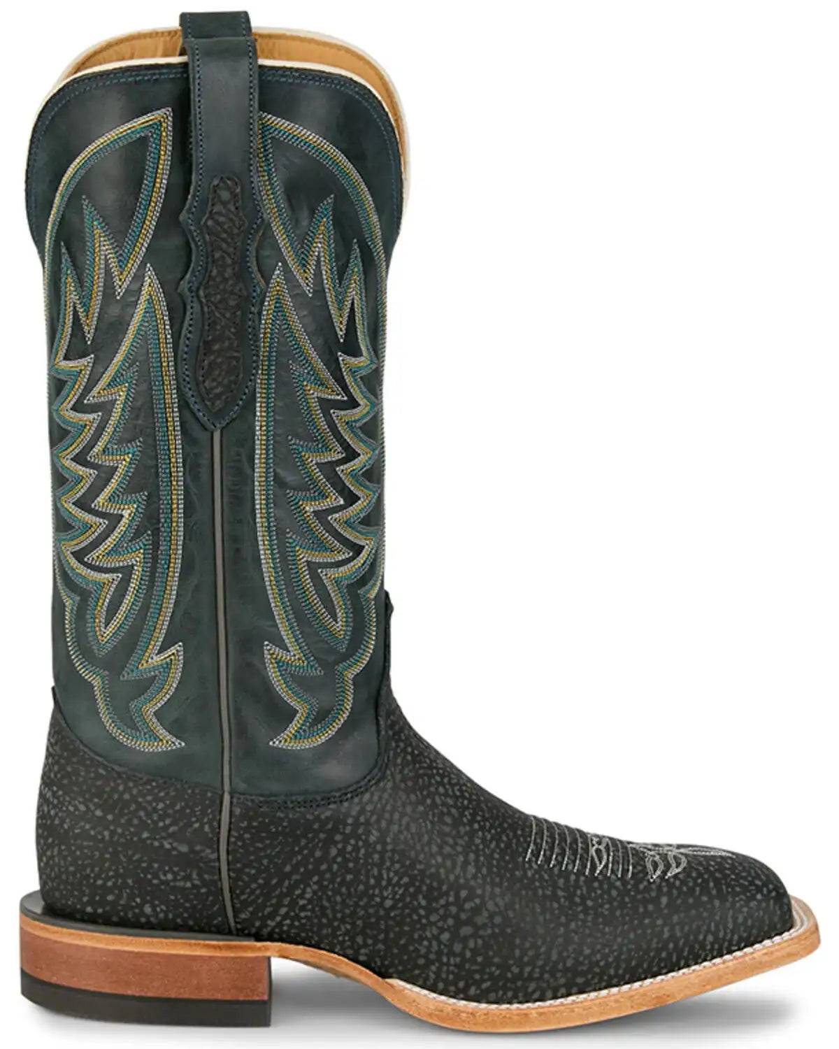 Justin Men's Cowman Tall Western Boots - Square Toe
