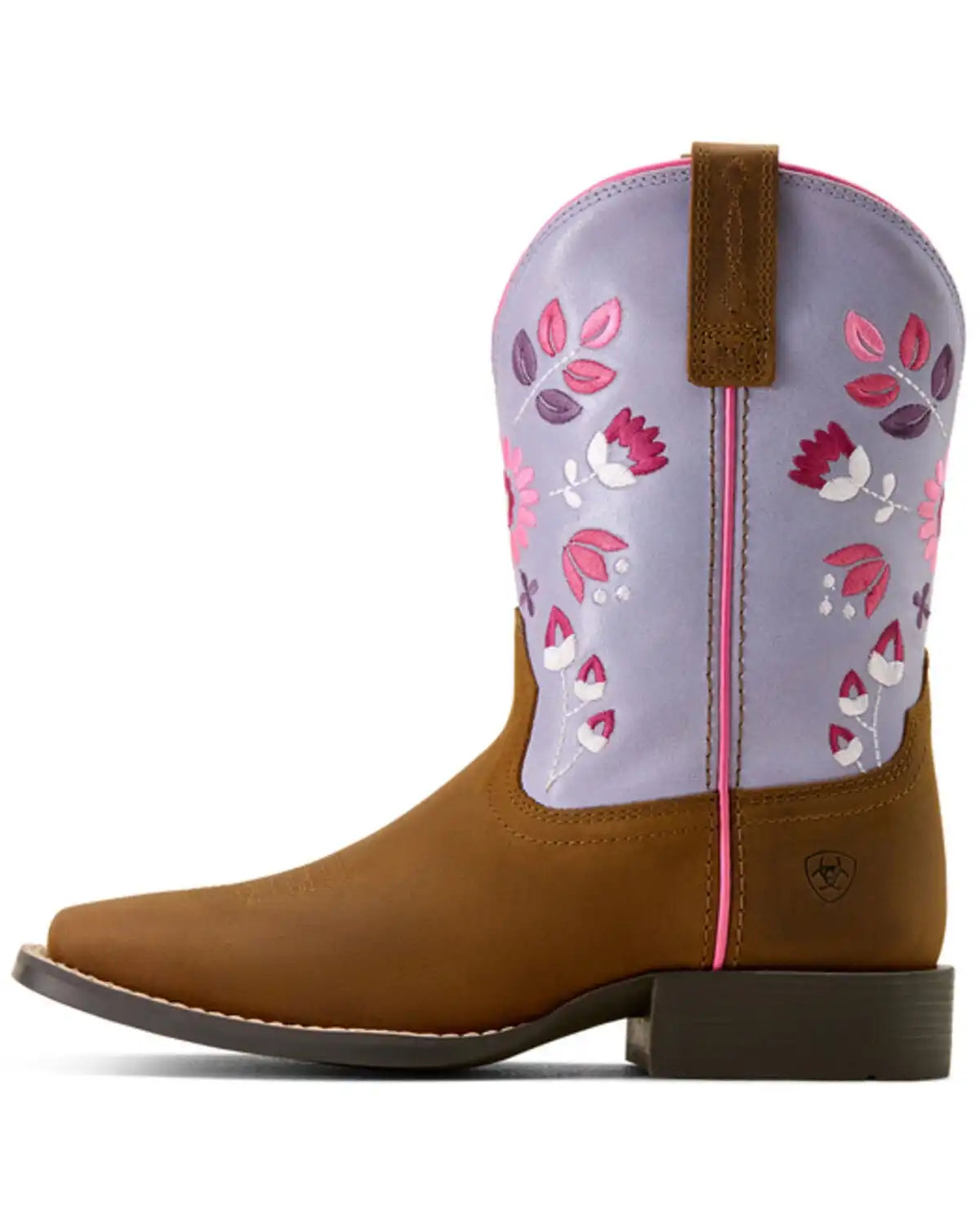 Ariat Girls' Wild Bloom Western Boots - Square Toe
