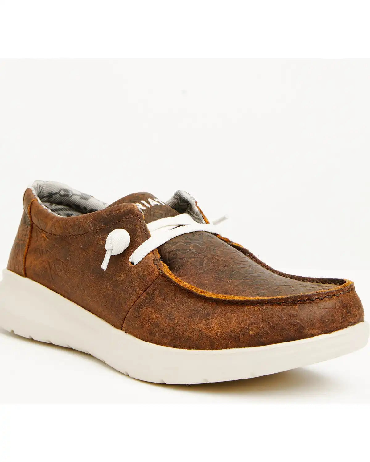 Ariat Men's Hilo Blanket Embossed Casual Shoes - Moc Toe