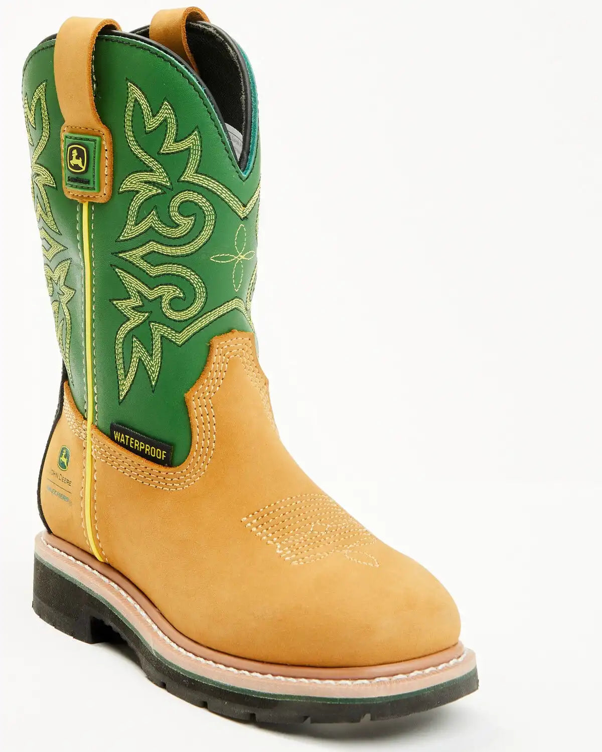 Skechers X John Deere Boys' Rowood Boulder Valley Waterproof Boots - Round Toe