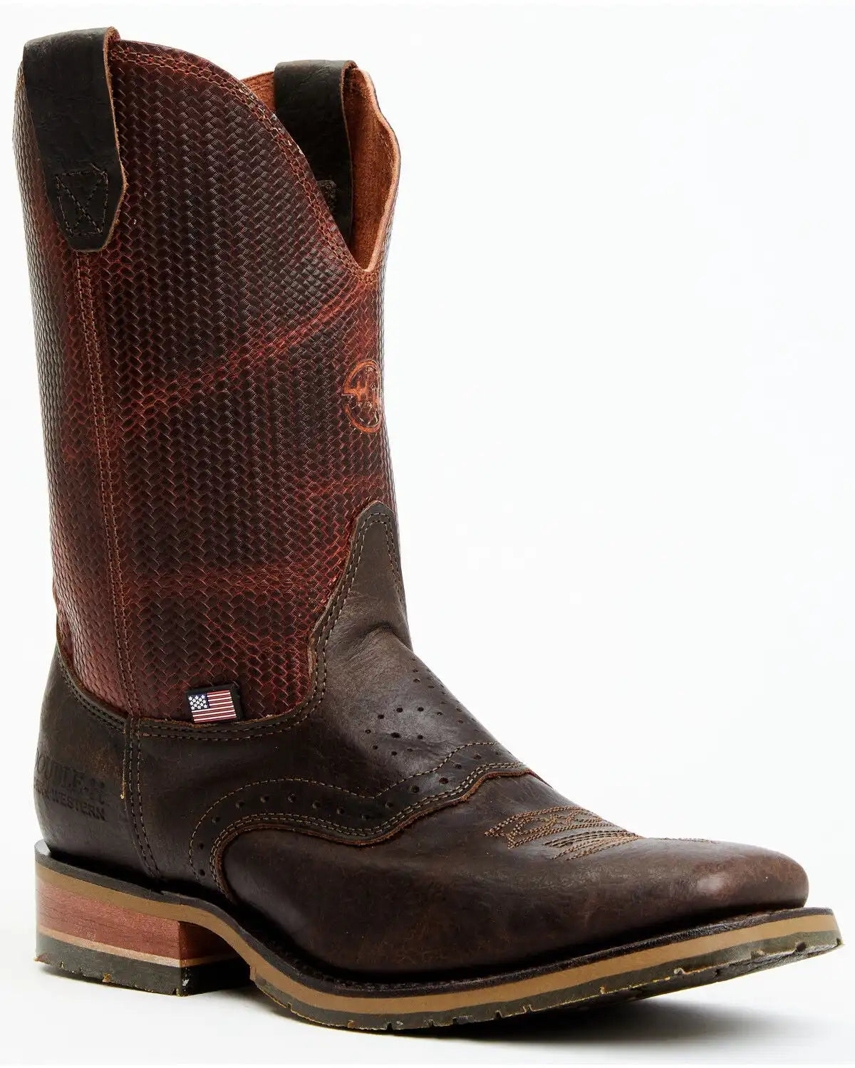 Double H Men's 11" Domestic Ice Roper Performance Western Boots - Broad Square Toe