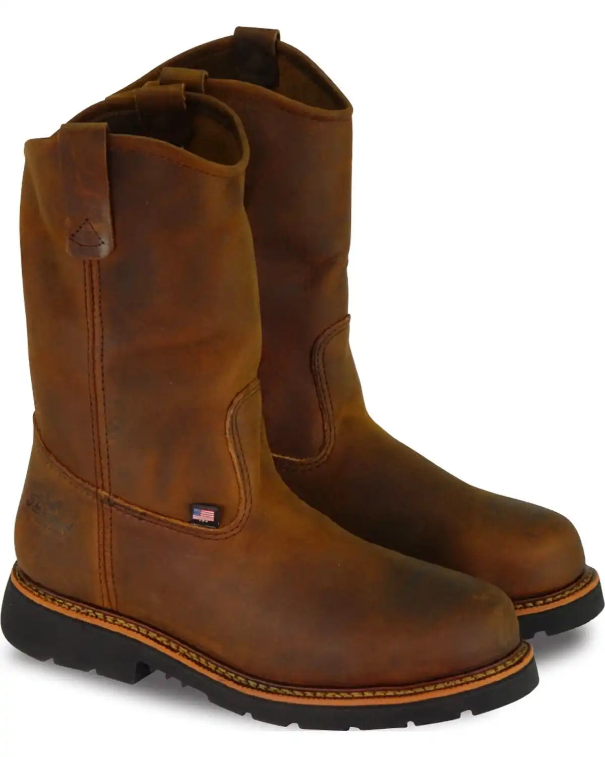 Thorogood Men's 11" American Heritage Wellington Work Boots - Steel Toe