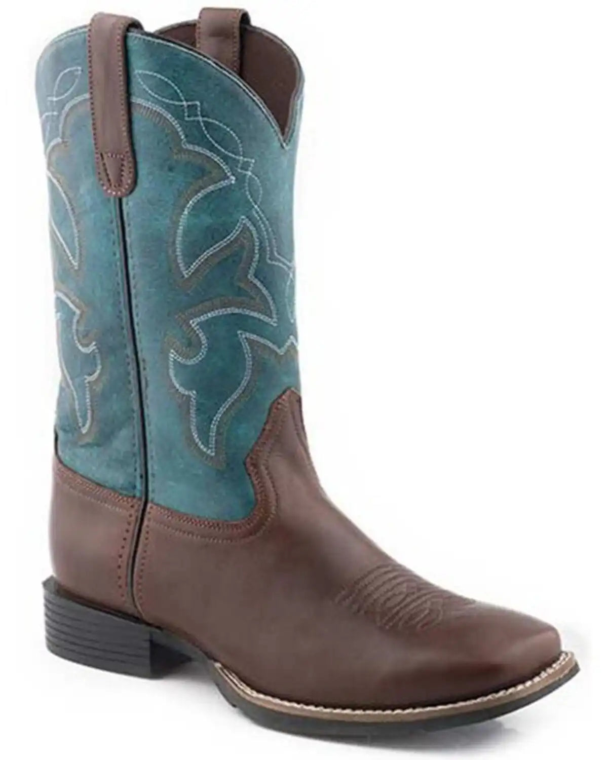 Roper Boys' Monterey Western Boots - Broad Square Toe