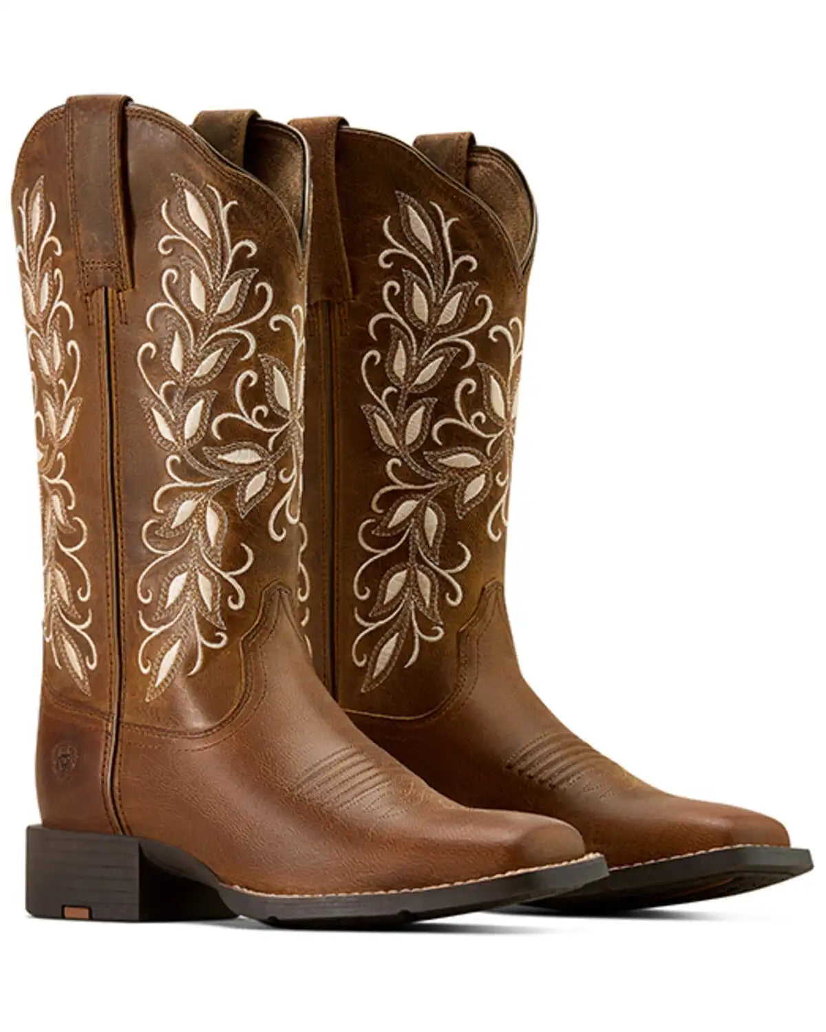 Ariat Women's Round Up Holly Performance Western Boots - Broad Square Toe