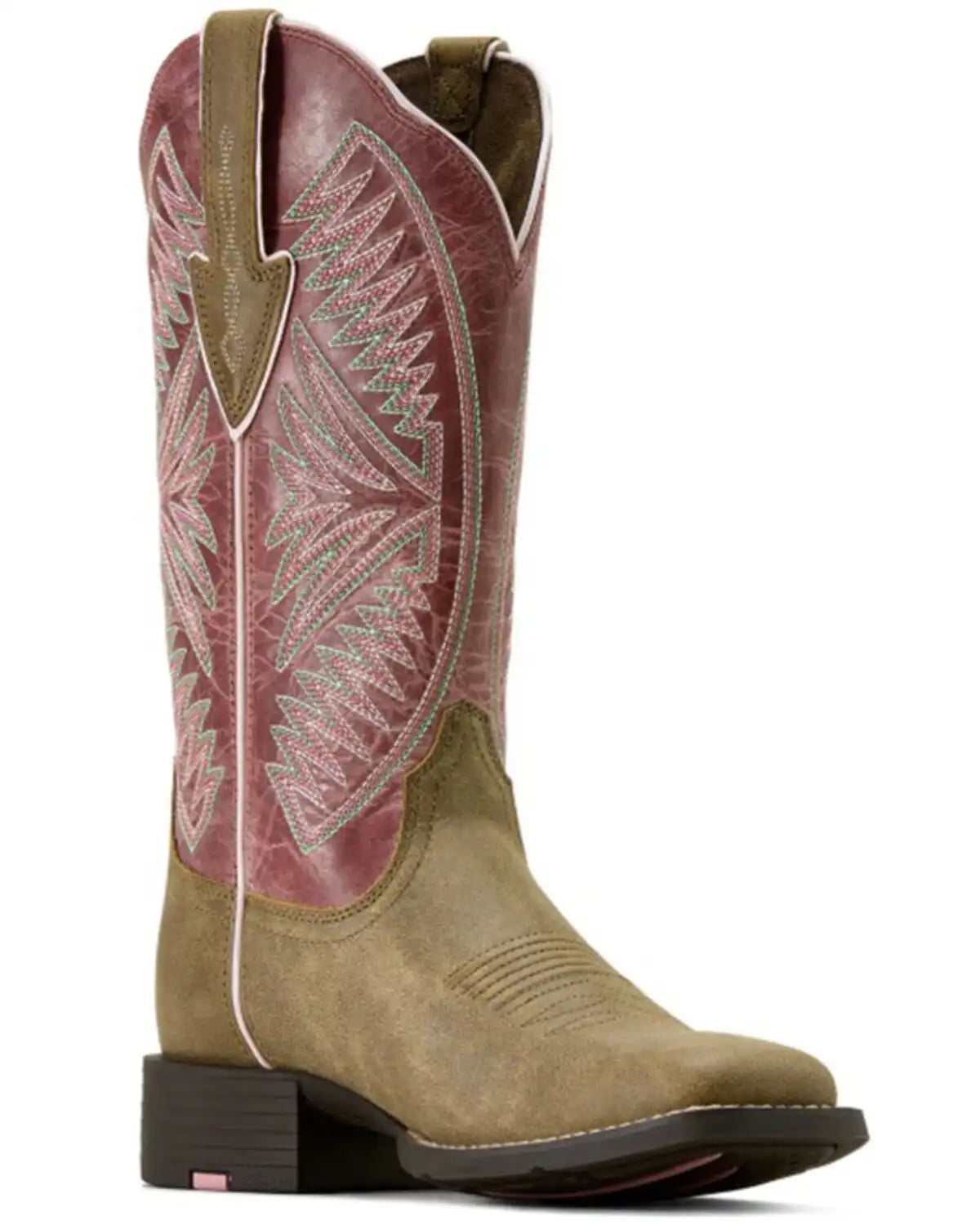 Ariat Women's Round Up Ruidoso Performance Western Boots - Broad Square Toe