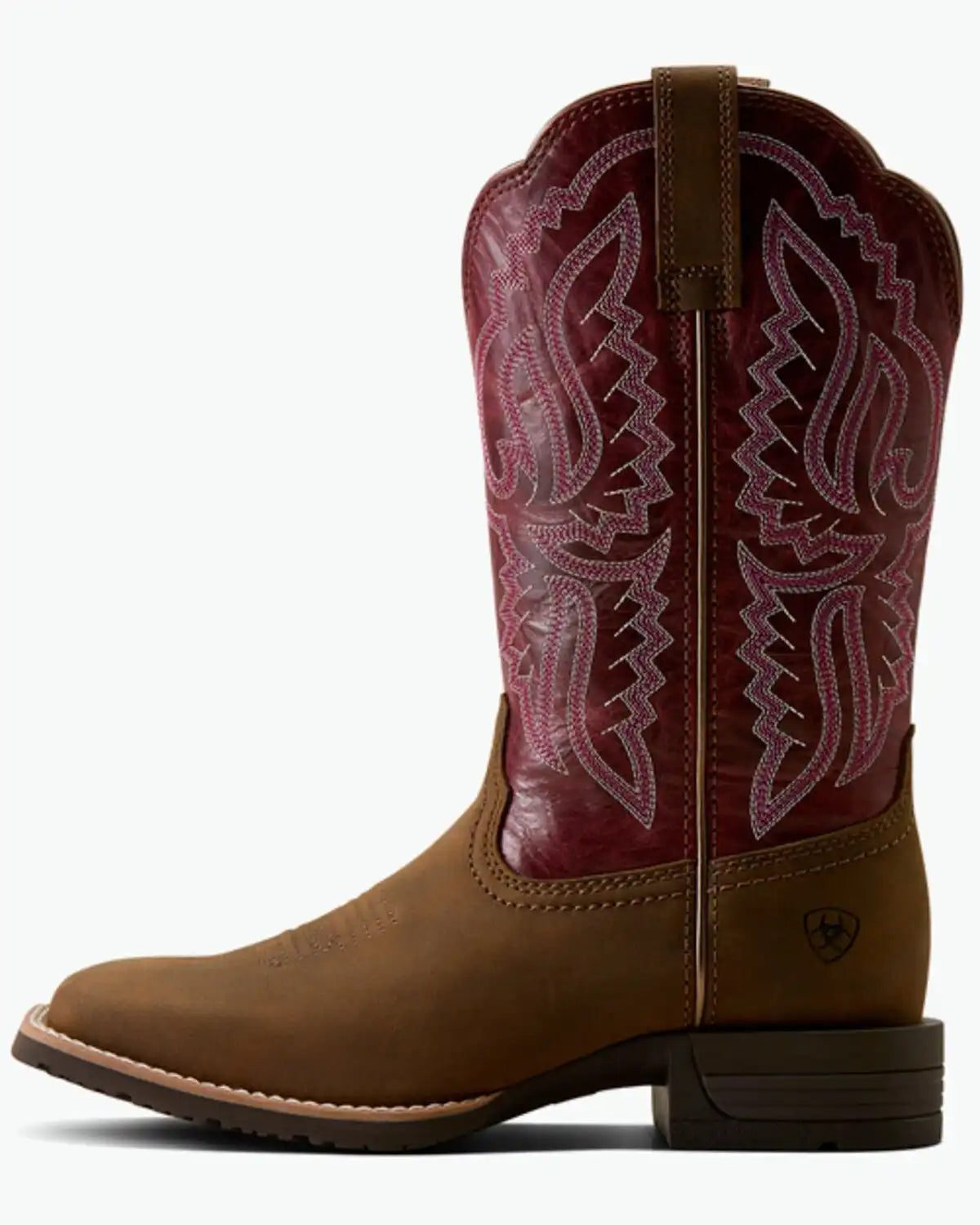 Ariat Women's Hybrid Ranchwork Performance Western Boots - Broad Square Toe