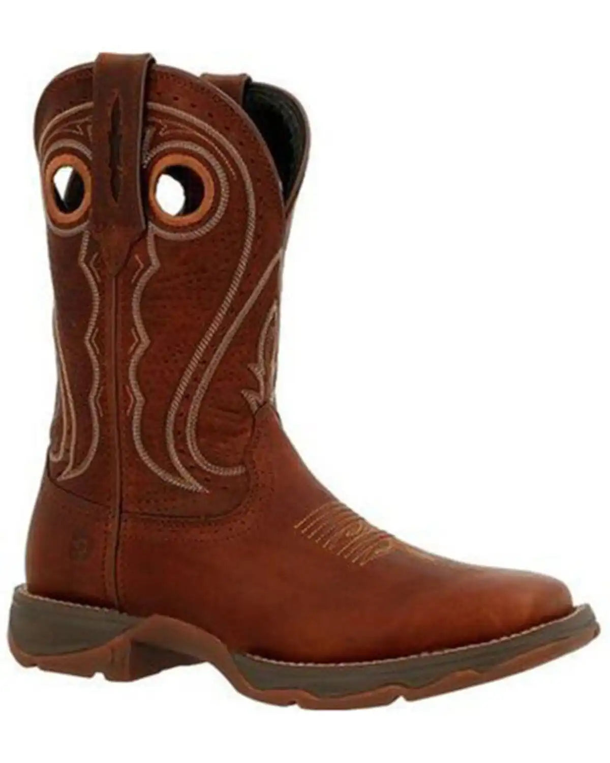 Durango Women's Chestnut Lady Rebel Performance Western Boots - Square Toe