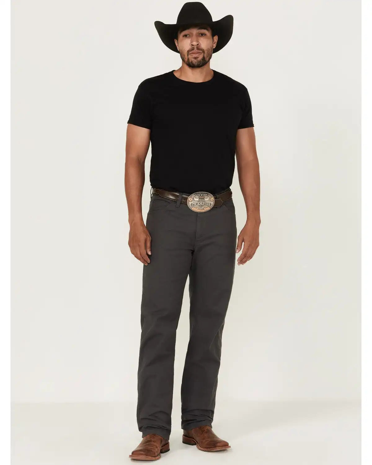 Wrangler Men's Tough Comfort Regular Fit Stretch Canvas Pants - Tall