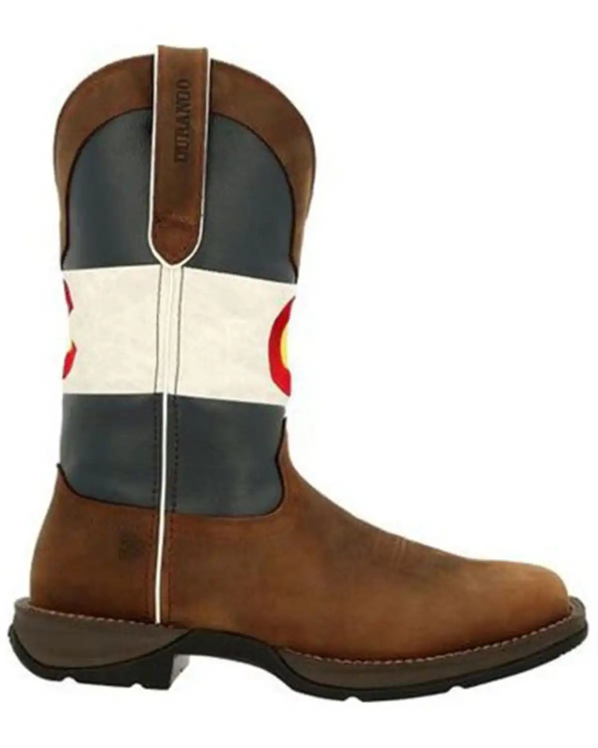 Durango Men's Colorado Flag Performance Western Boots - Square Toe