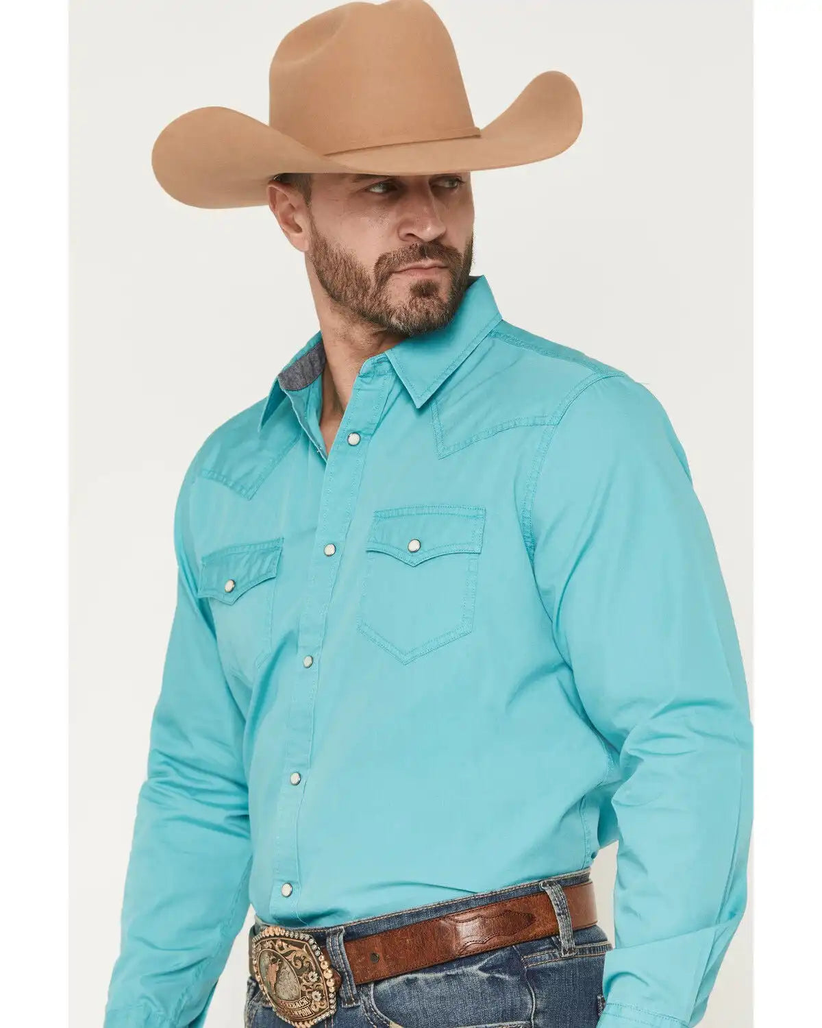 Cody James Men's Rock Solid Long Sleeve Snap Western Shirt