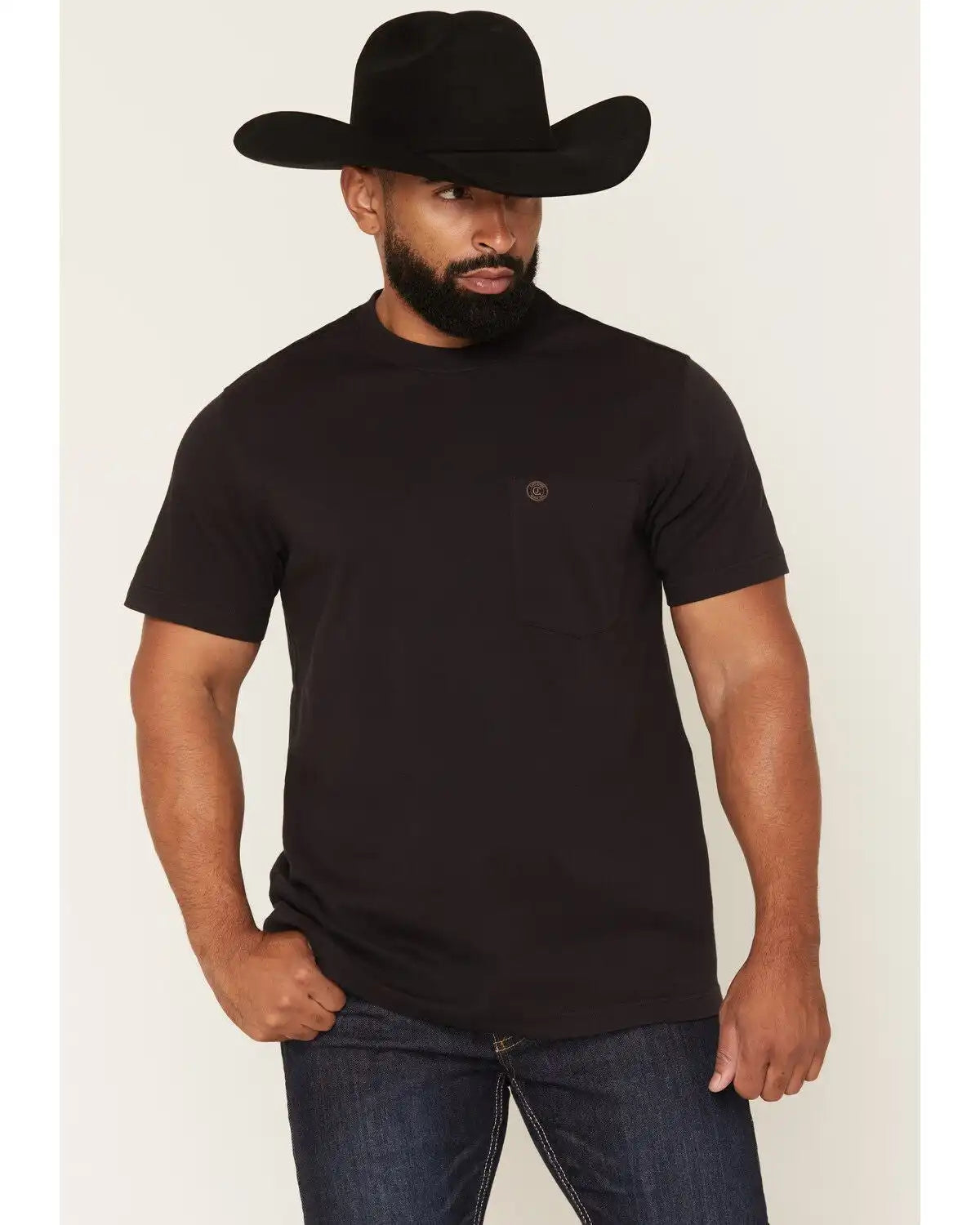 Cody James Men's Summit Solid Pocket Short Sleeve T-Shirt