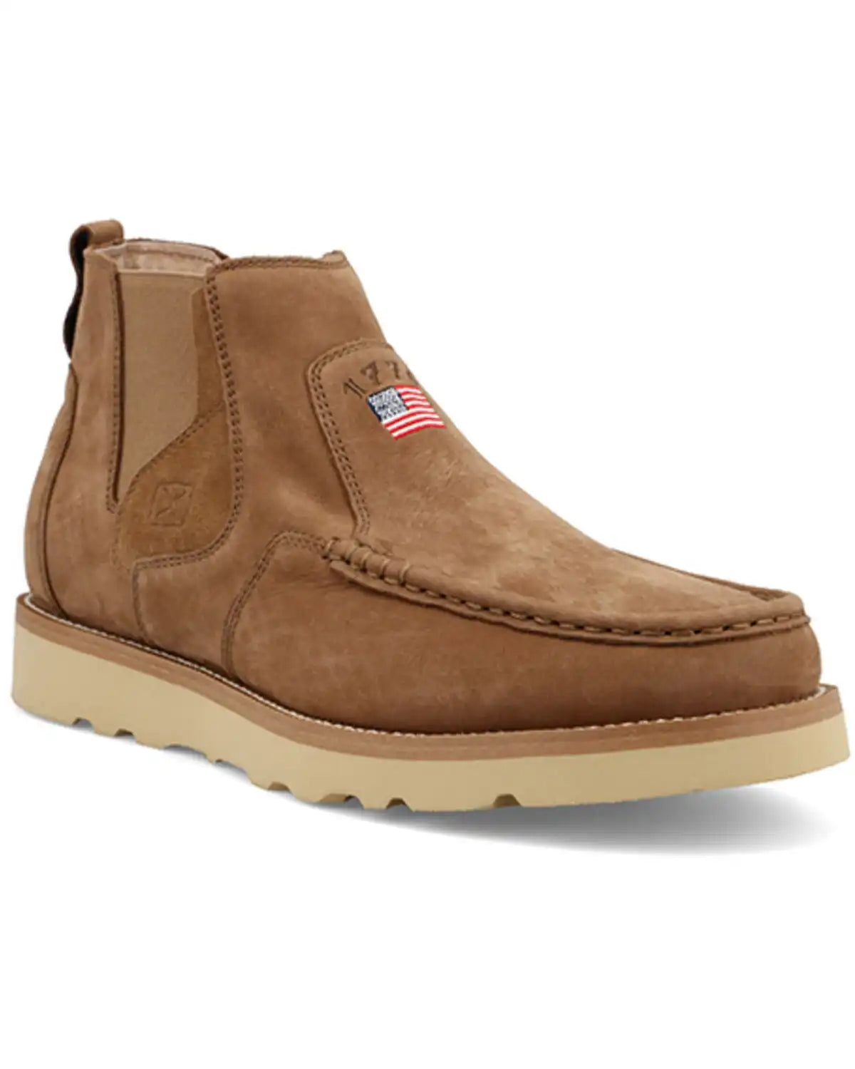Twisted X Men's Patriotic Wedge Sole Chelsea Boots - Moc Toe