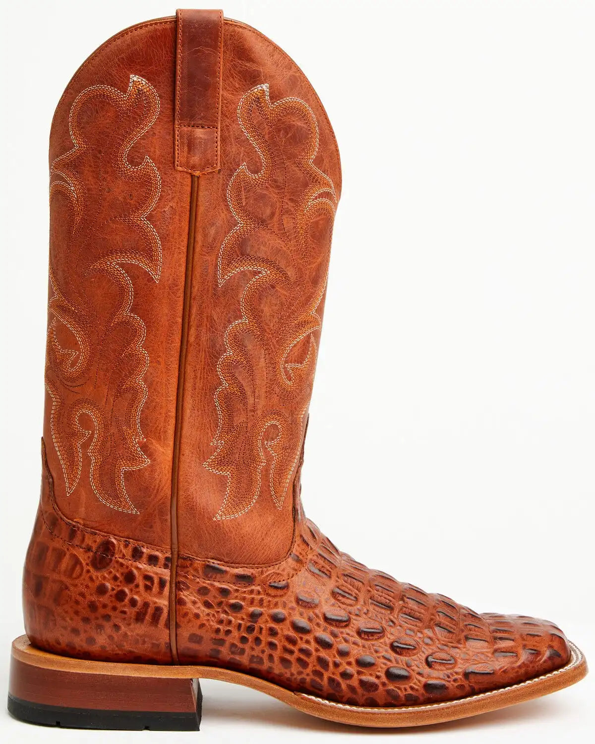 Horse Power Men's Boot Barn Exclusive Nile Crocodile Print Tall Western Boots - Broad Square Toe
