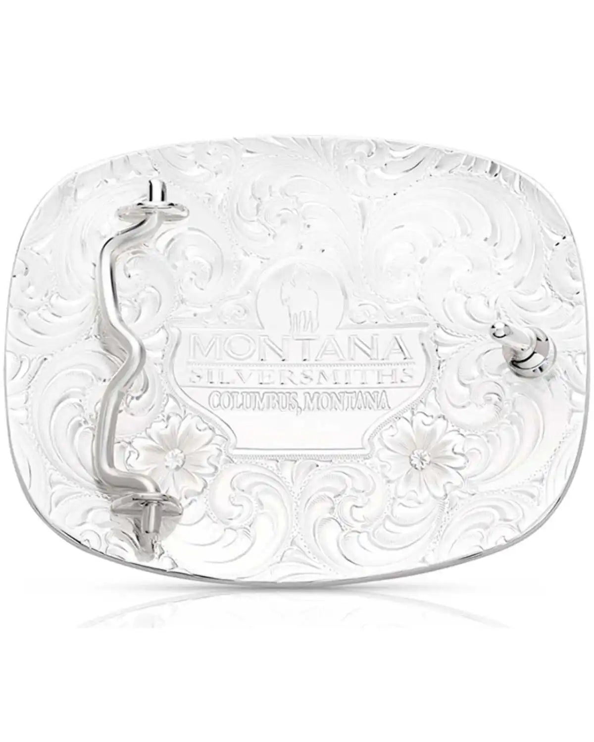 Montana Silversmiths Men's American Made Strength Belt Buckle