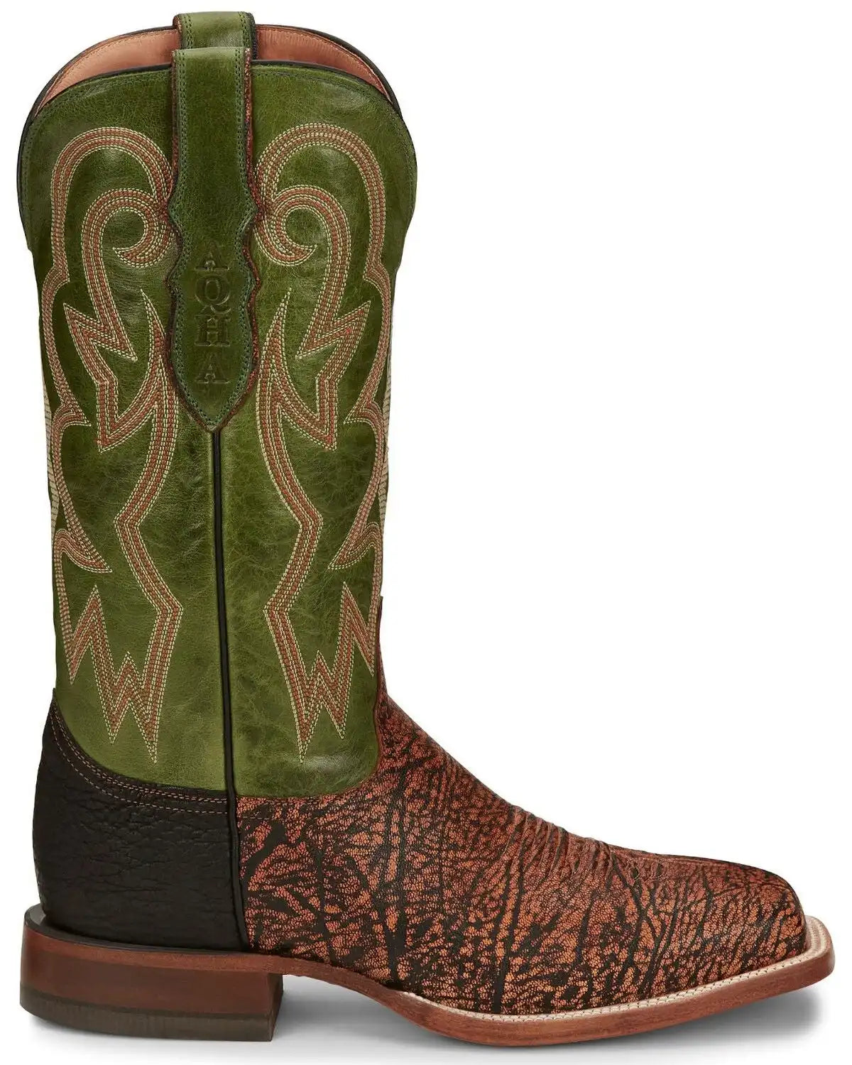 Justin Men's Mingus Benedictine Western Boots - Square Toe