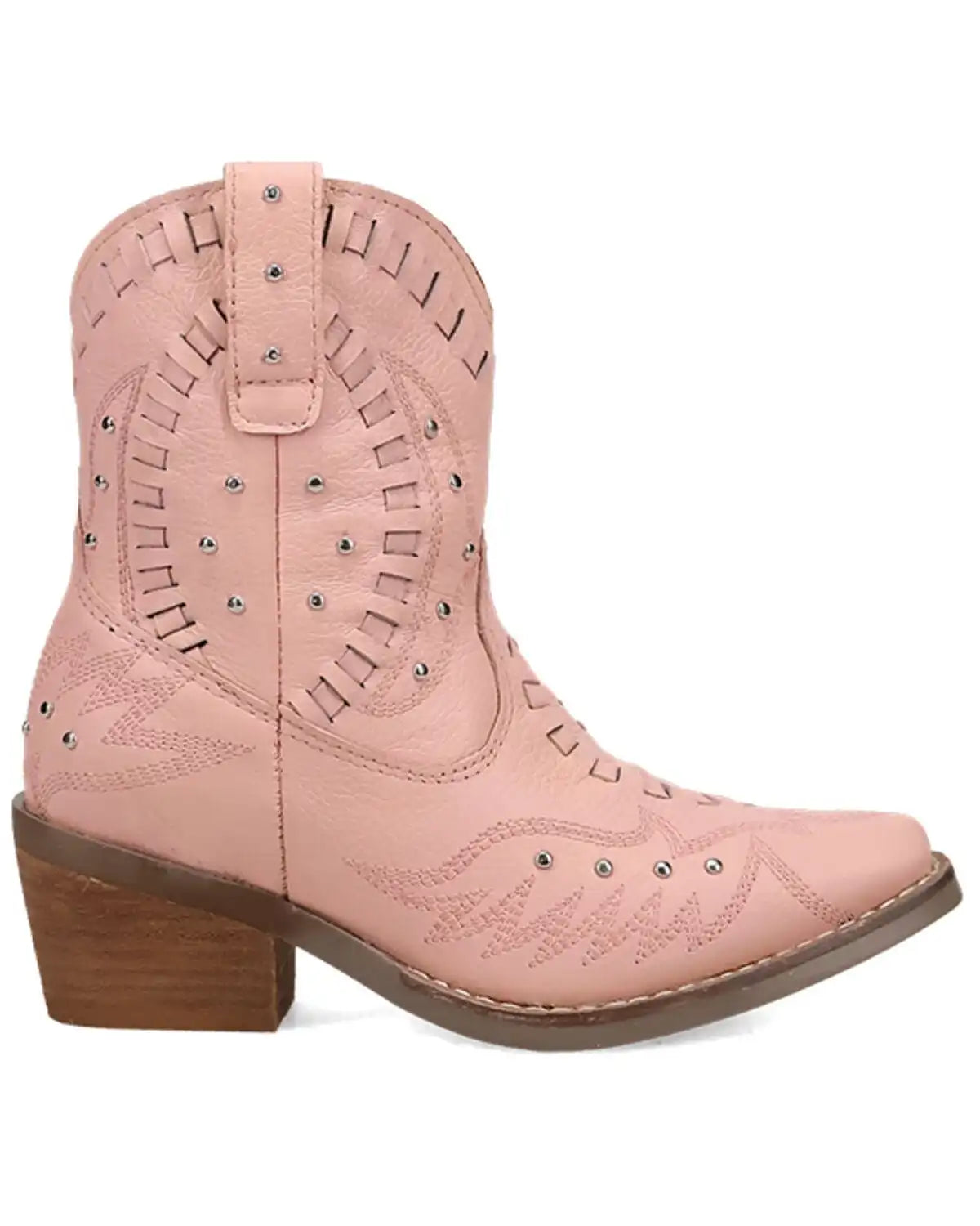 Dingo Girls' Precious Western Booties - Snip Toe