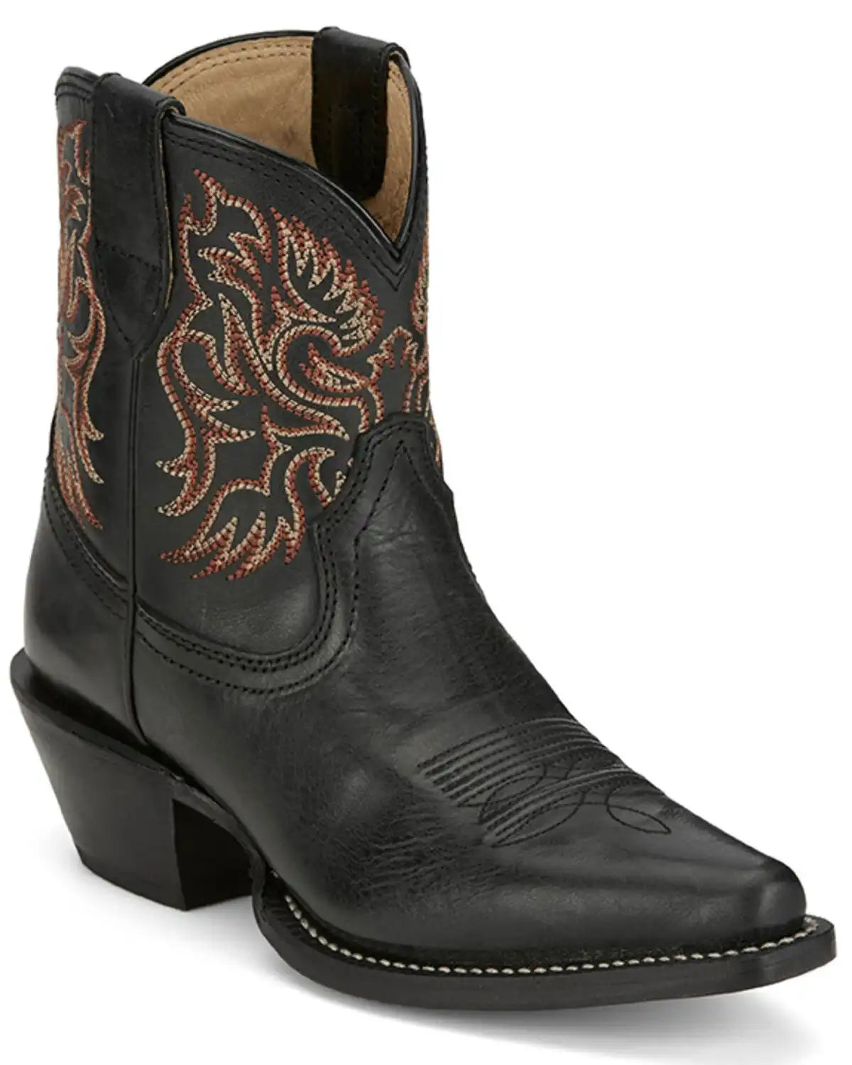 Justin Vintage Women's Isabella Western Booties - Snip Toe