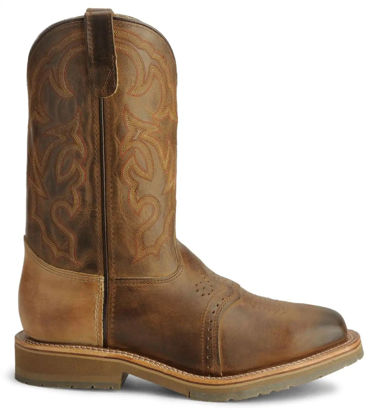 Double H Men's Ice Roper Western Work Boots - Steel Toe