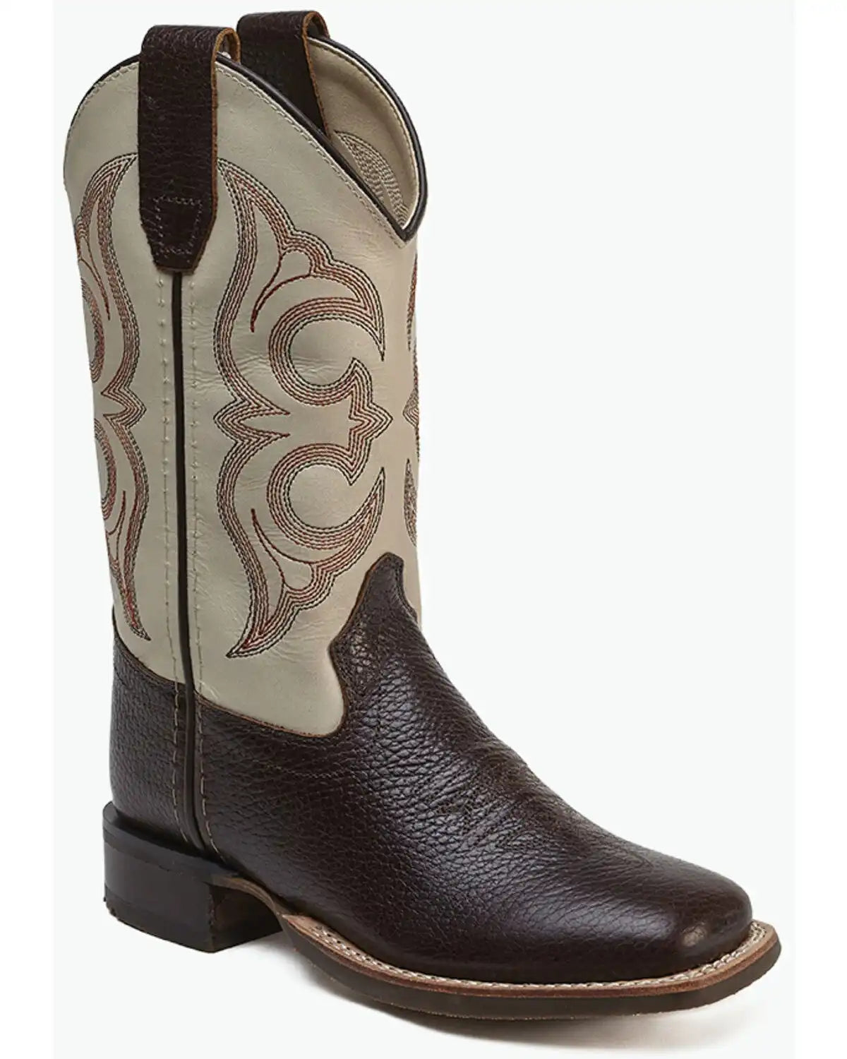 Old West Little Boys' Thunder Western Boots - Broad Square Toe