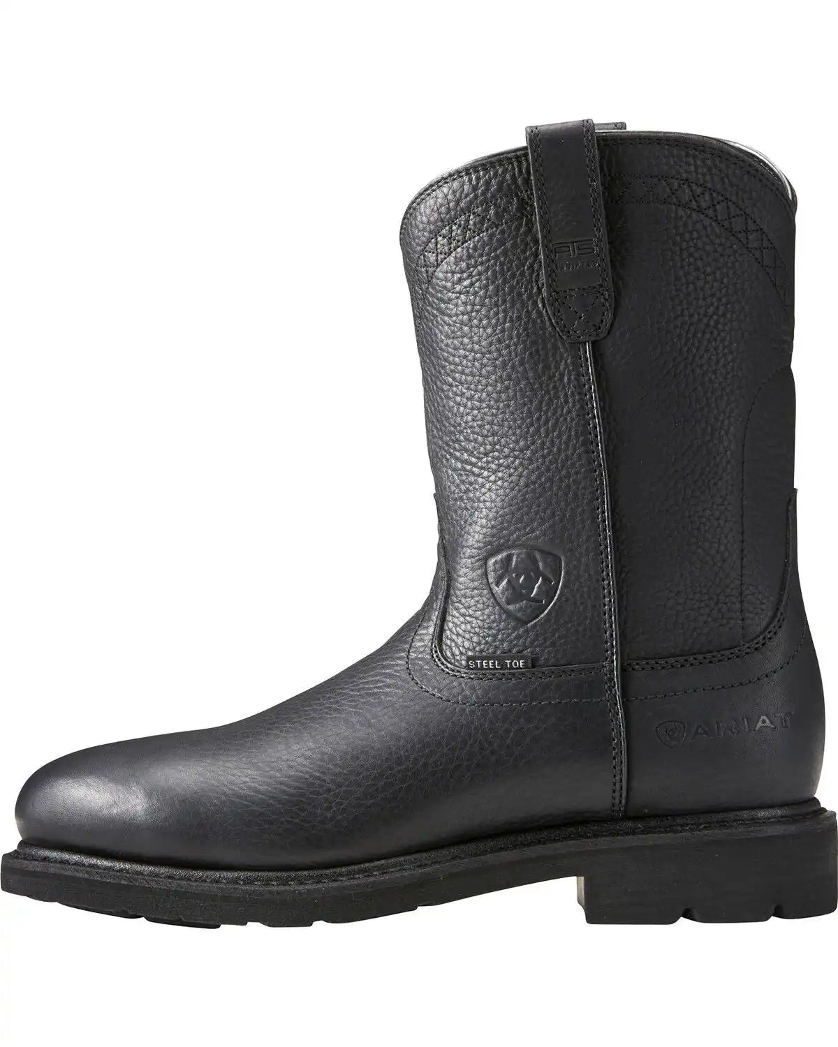Ariat Sierra Men's Black Work Boots - Steel Toe