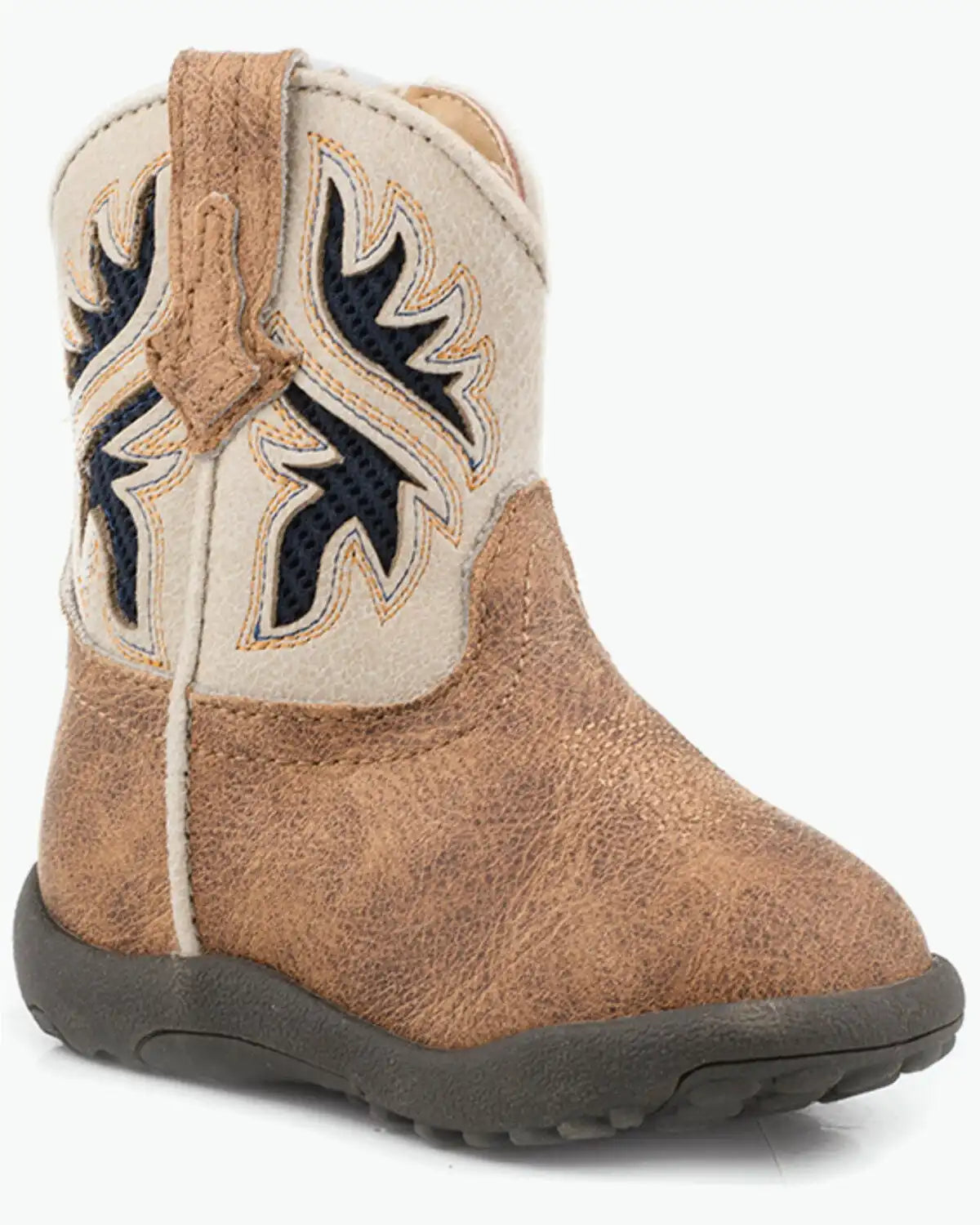 Roper Infant Kid's Cowbabies Draftmaster Western Boots - Round Toe