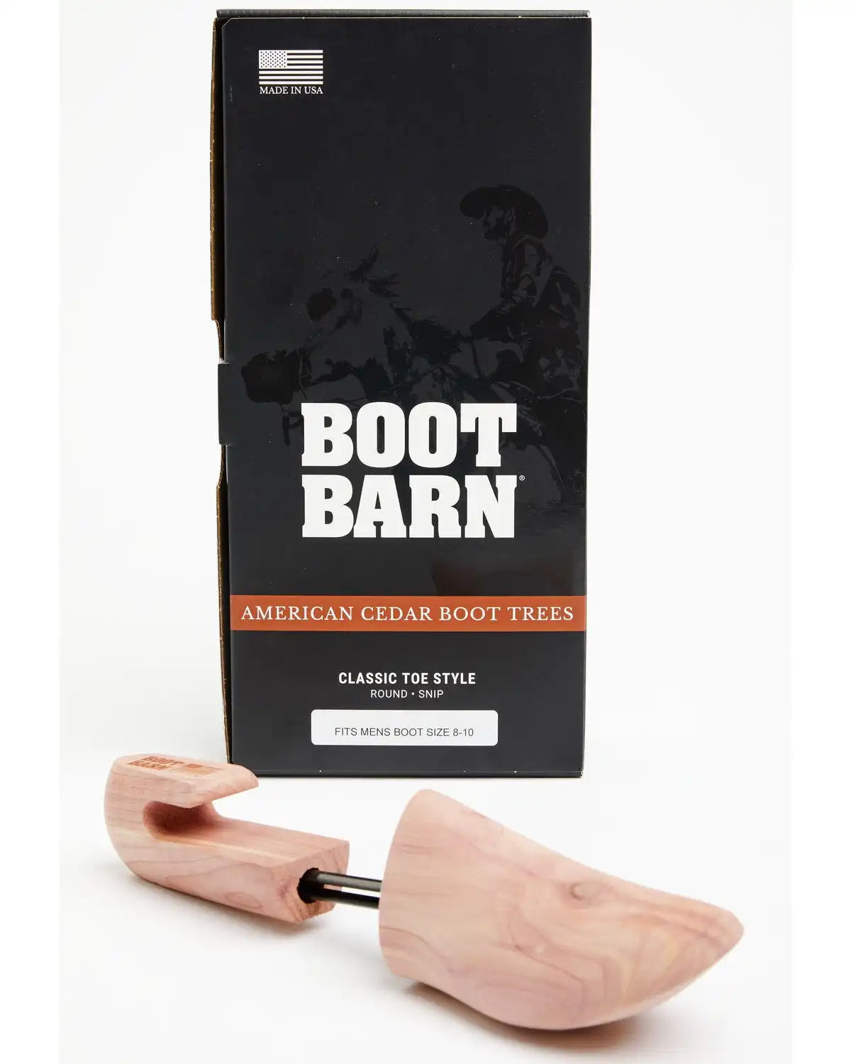 Boot Barn Men's Western Boot Trees - Round and Snip Toe