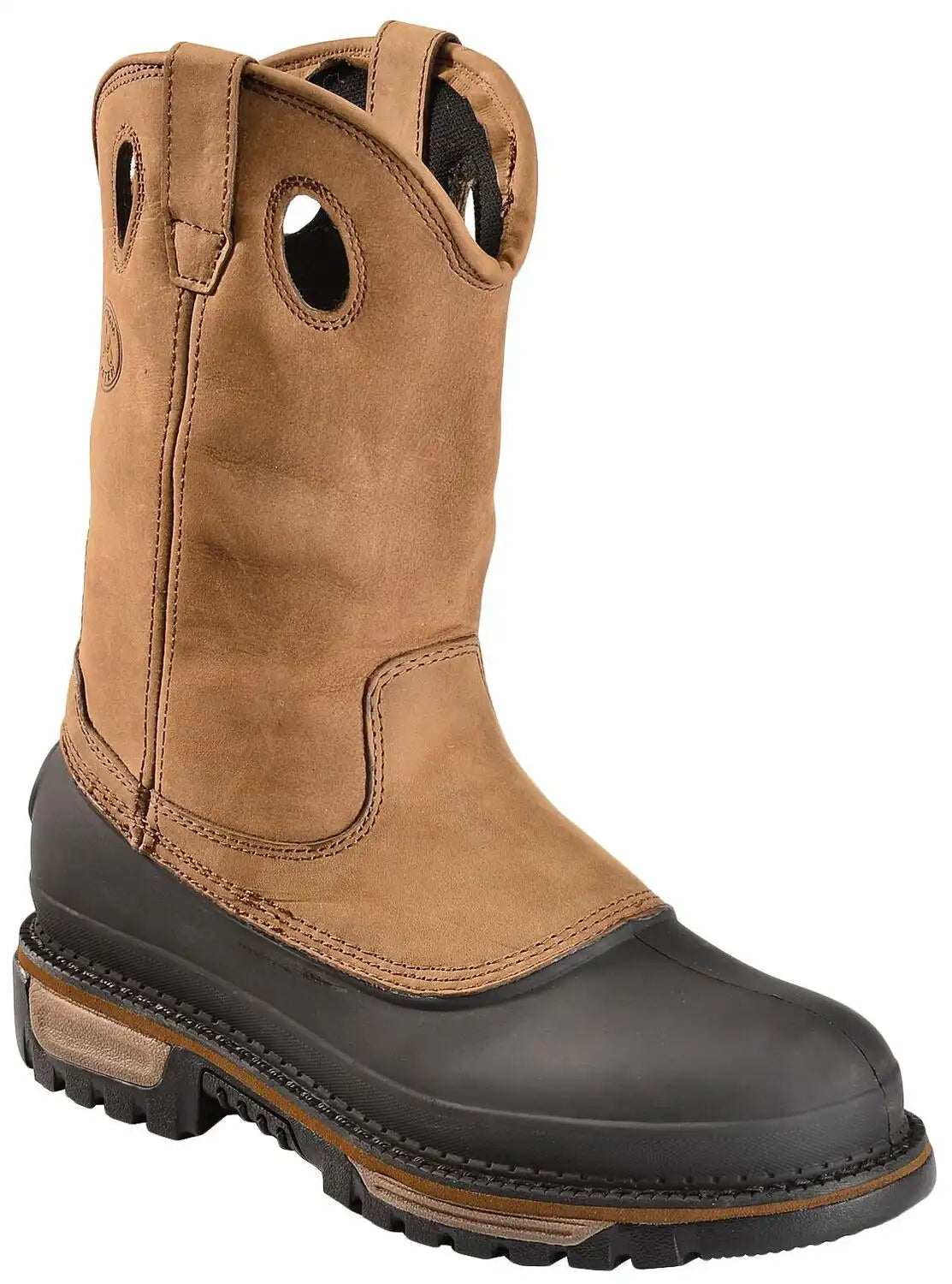 Georgia Boot Men's Mud Dog Waterproof Pull On Work Boots - Steel Toe