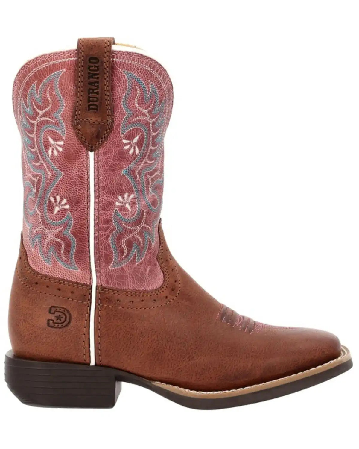 Durango Girls' Shyloh Performance Western Boots - Broad Square Toe
