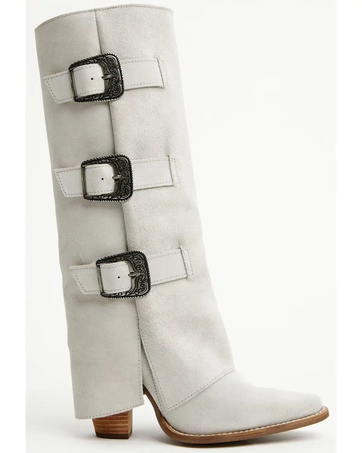 Dingo Women's Buckle Bunny Western Boots - Round Toe