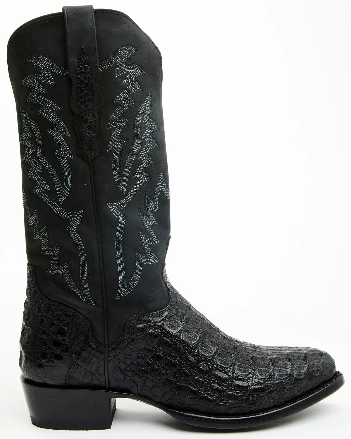 El Dorado Men's Exotic Caiman Western Boots - Round Toe