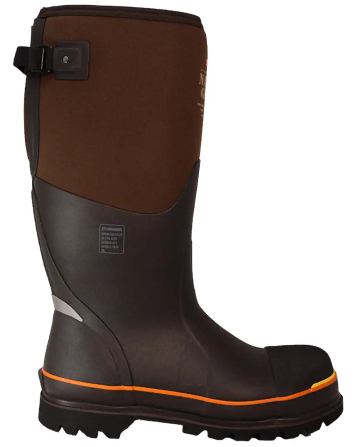 Dryshod Men's Protective Gusset Waterproof Rubber Boots - Nano Toe