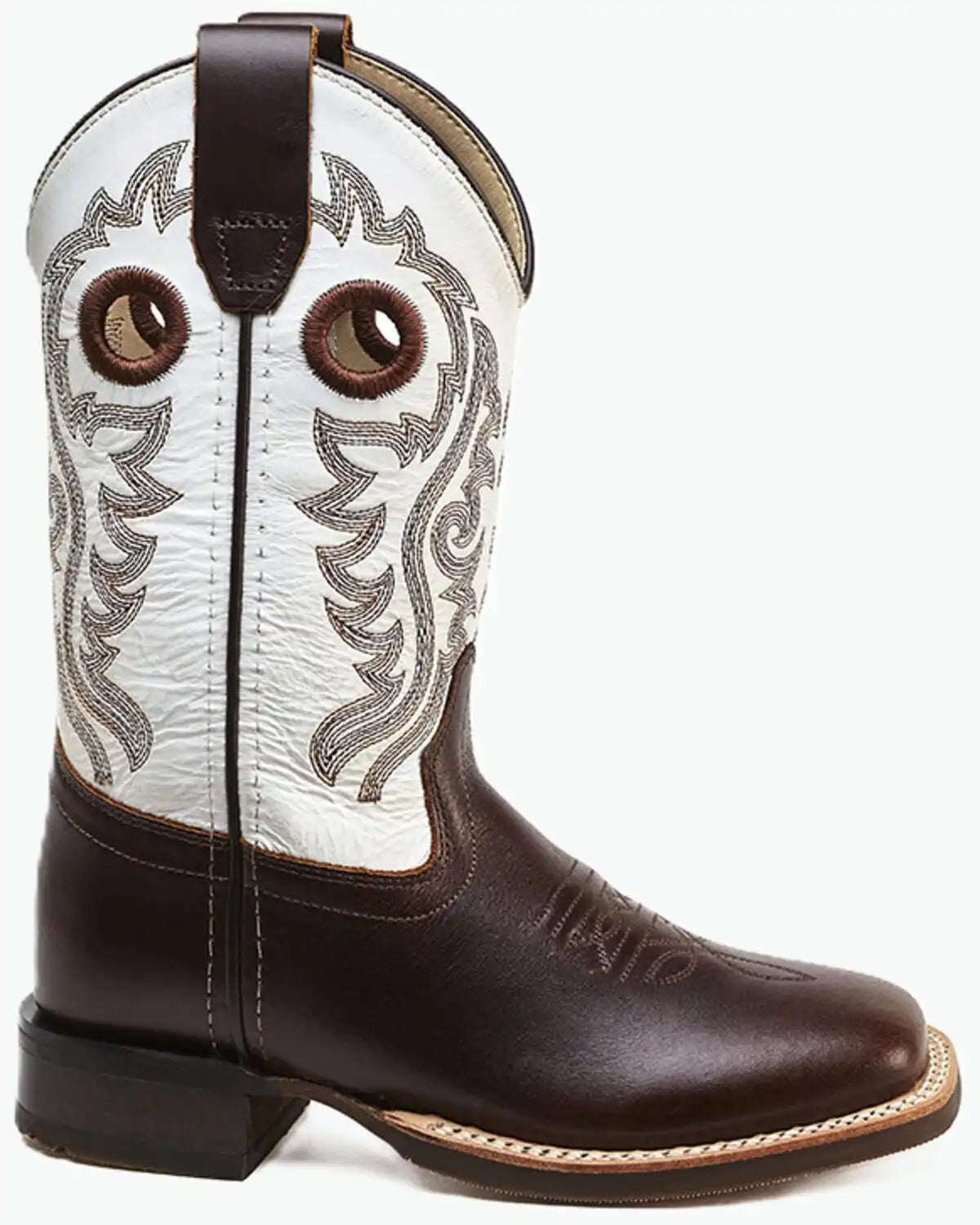 Old West Little Boys' Western Boots - Broad Square Toe