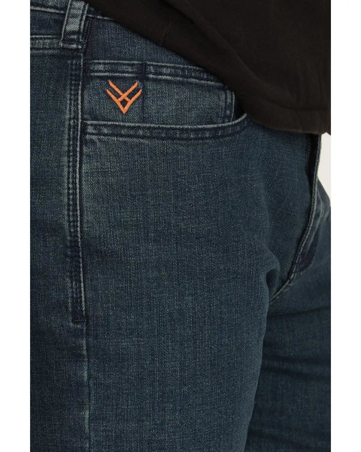 Hawx Men's Chamberlin Straight Stretch Denim Work Jeans