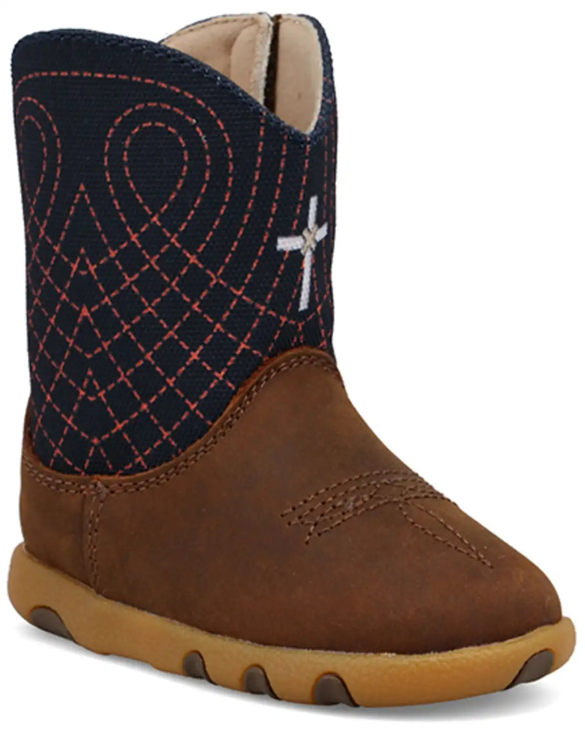 Twisted X Infant Kid's Driving Moc Boots - Round Toe
