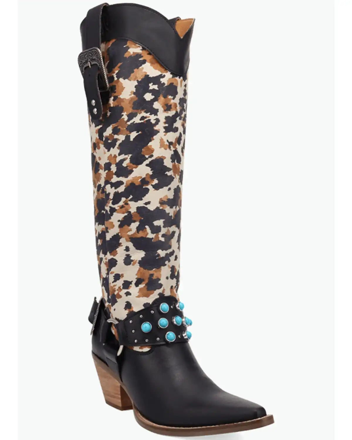 Dingo Women's City Slicker Tall Western Boots - Snip Toe