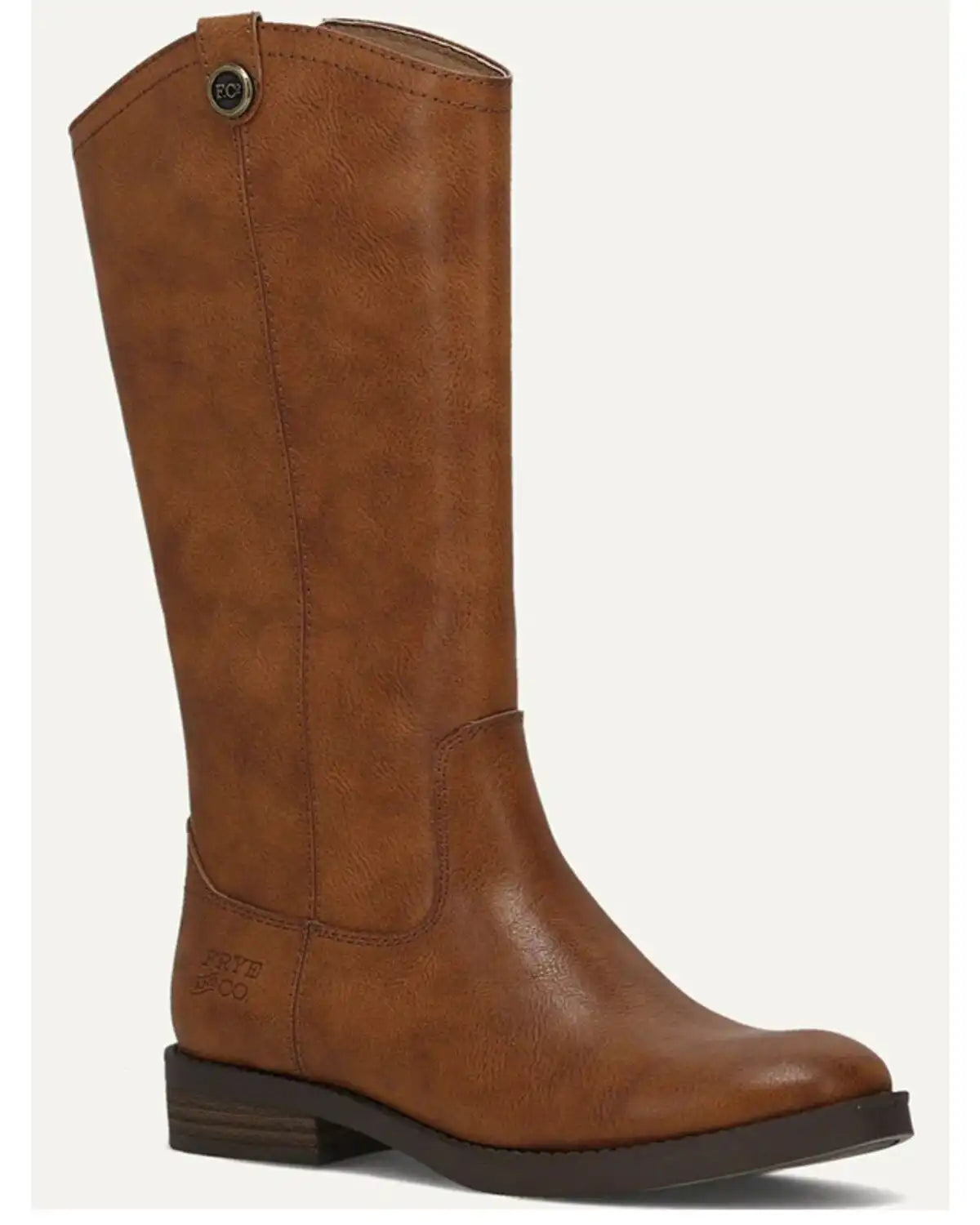 Frye & Co Girls' Kellie Button Riding Boots - Round Toe