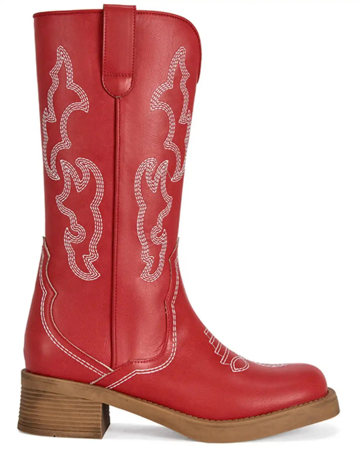 Azalea Wang Women's Mariana Western Boots - Square Toe