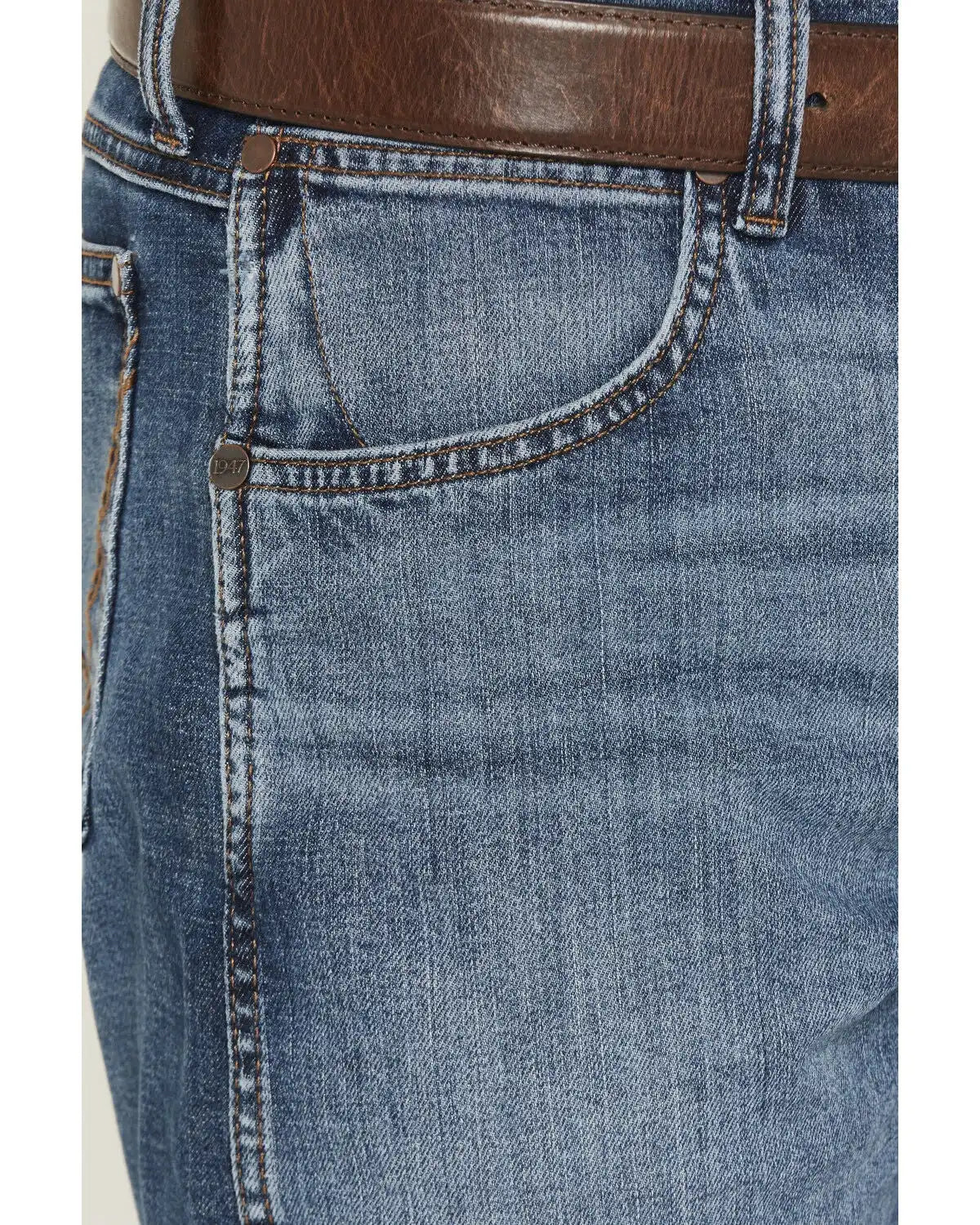 Wrangler Retro Men's Moore Dark Wash Slim Bootcut Stretch Denim Jeans