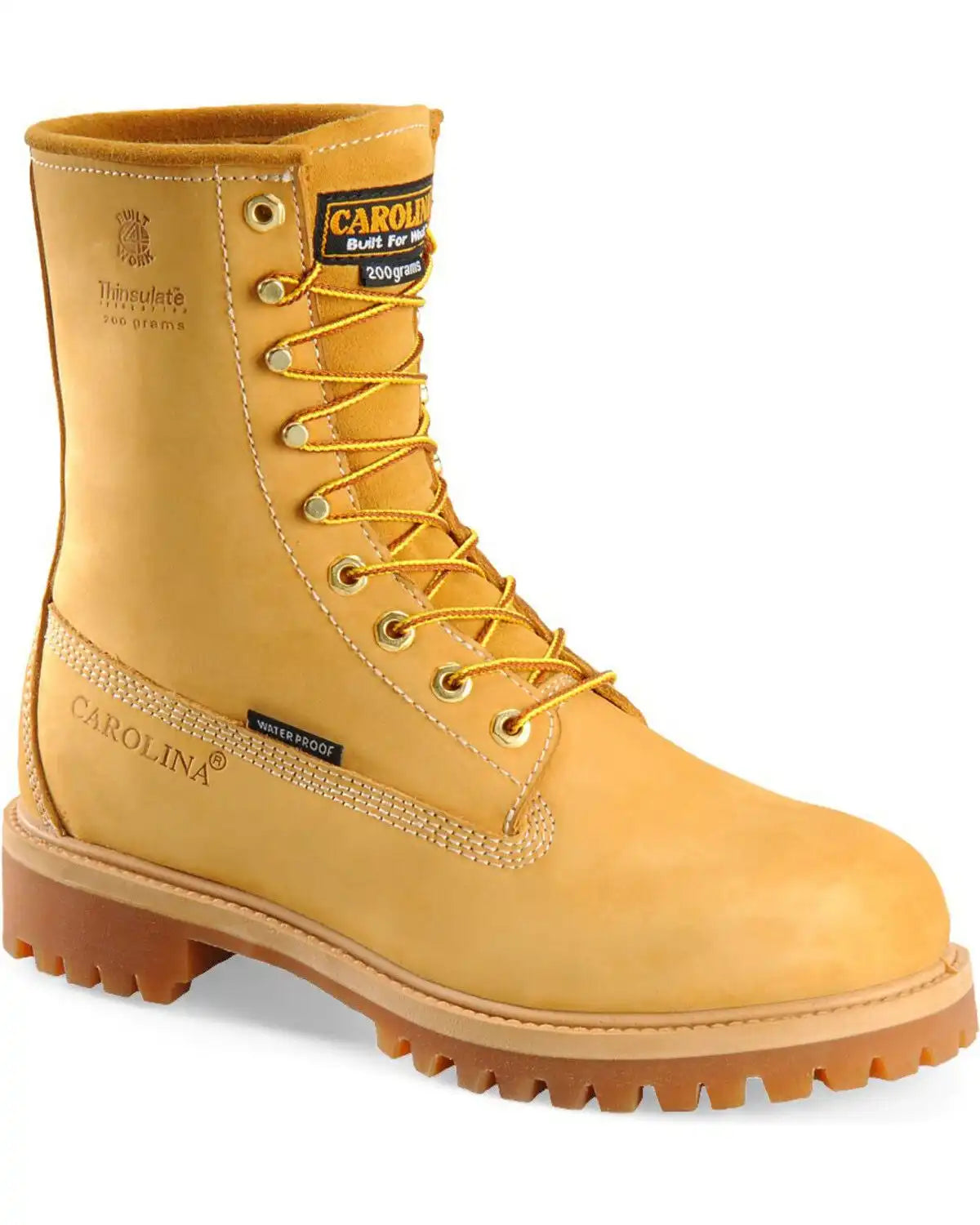 Carolina Men's 8" Waterproof Insulated Work Boots - Soft Toe