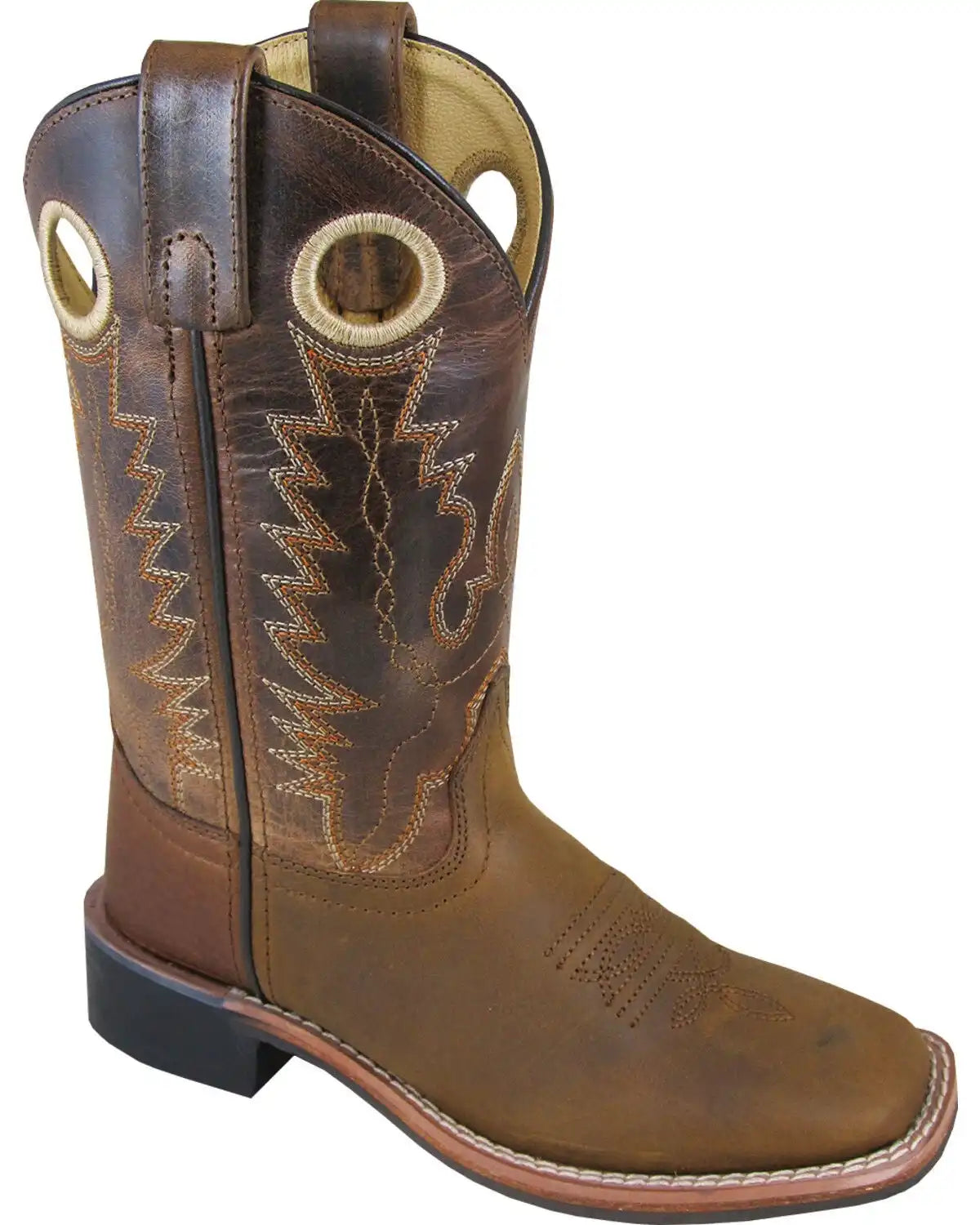 Smoky Mountain Boys' Jesse Western Boots - Broad Square Toe