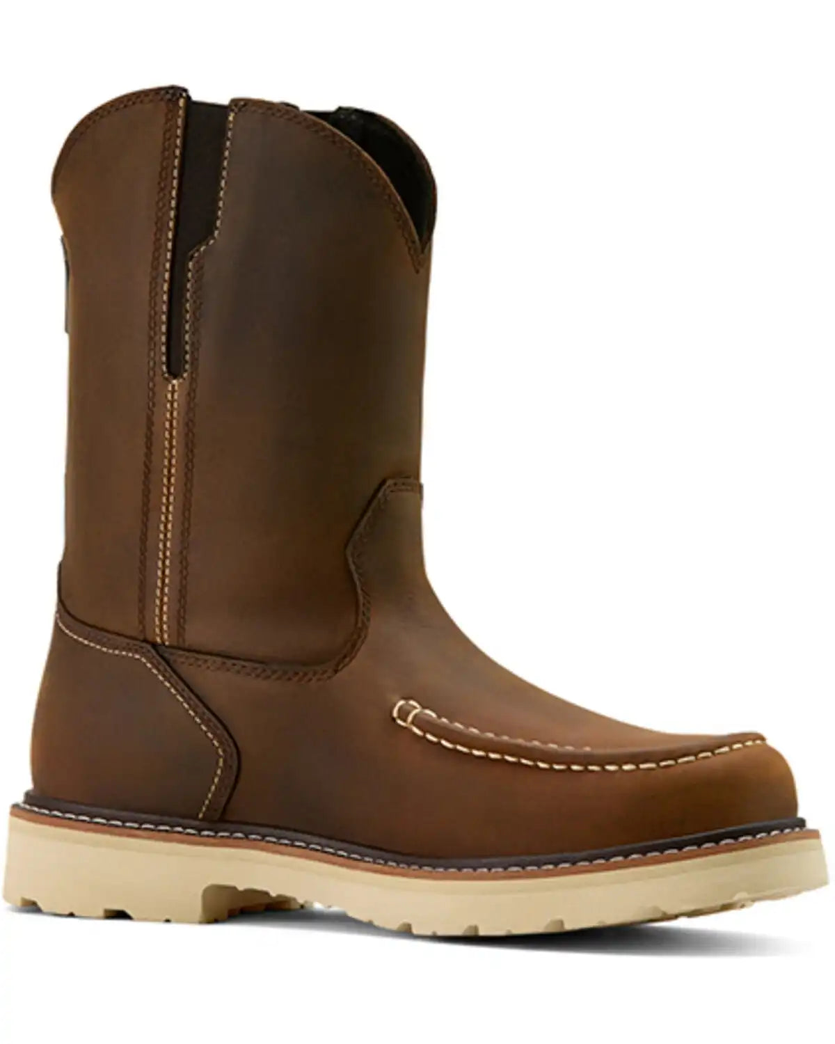 Ariat Men's Rebar Lift Pull-On Moc Work Boots - Soft Toe