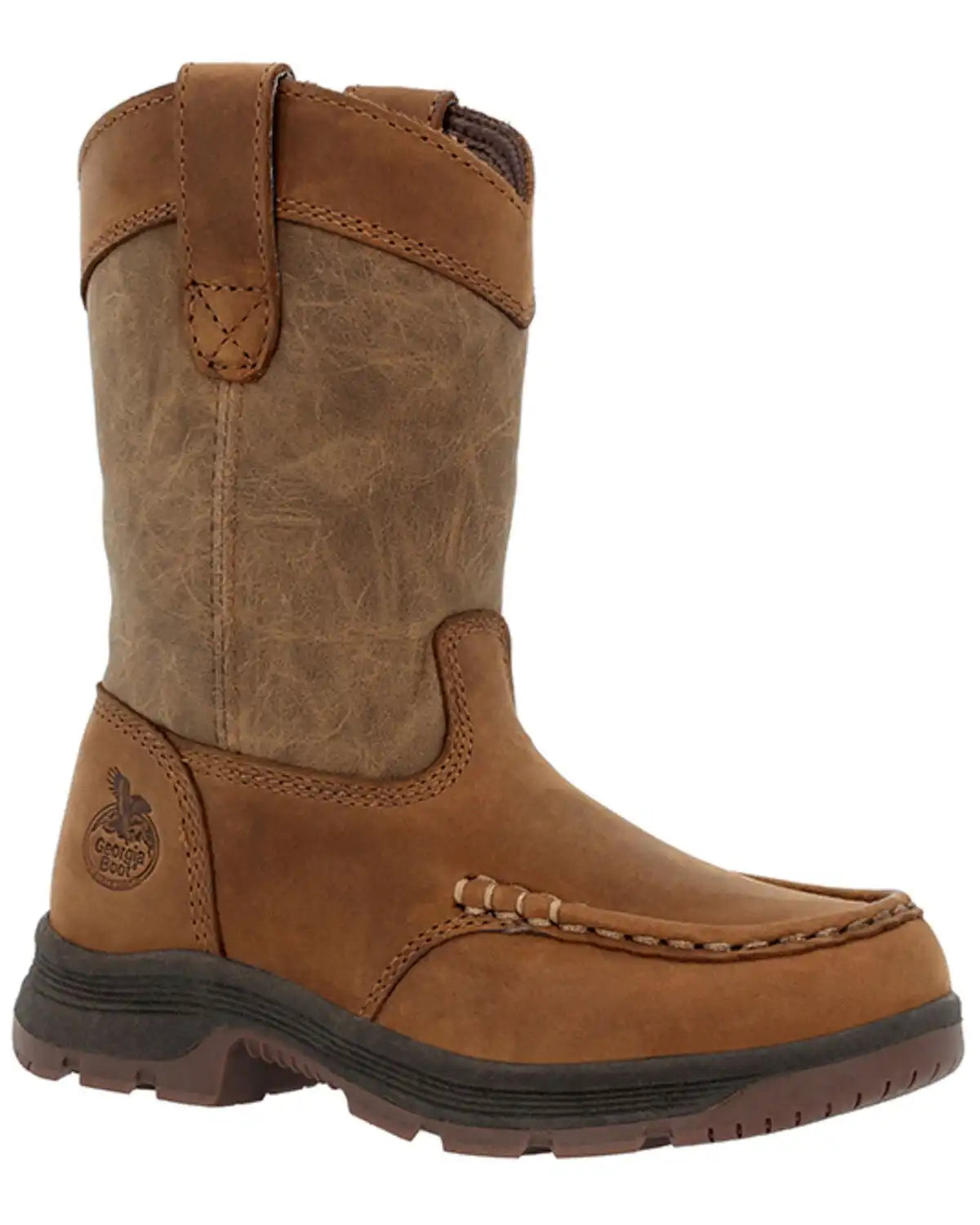 Georgia Boot Boys' Athens Superlyte Western Boots - Broad Square Toe