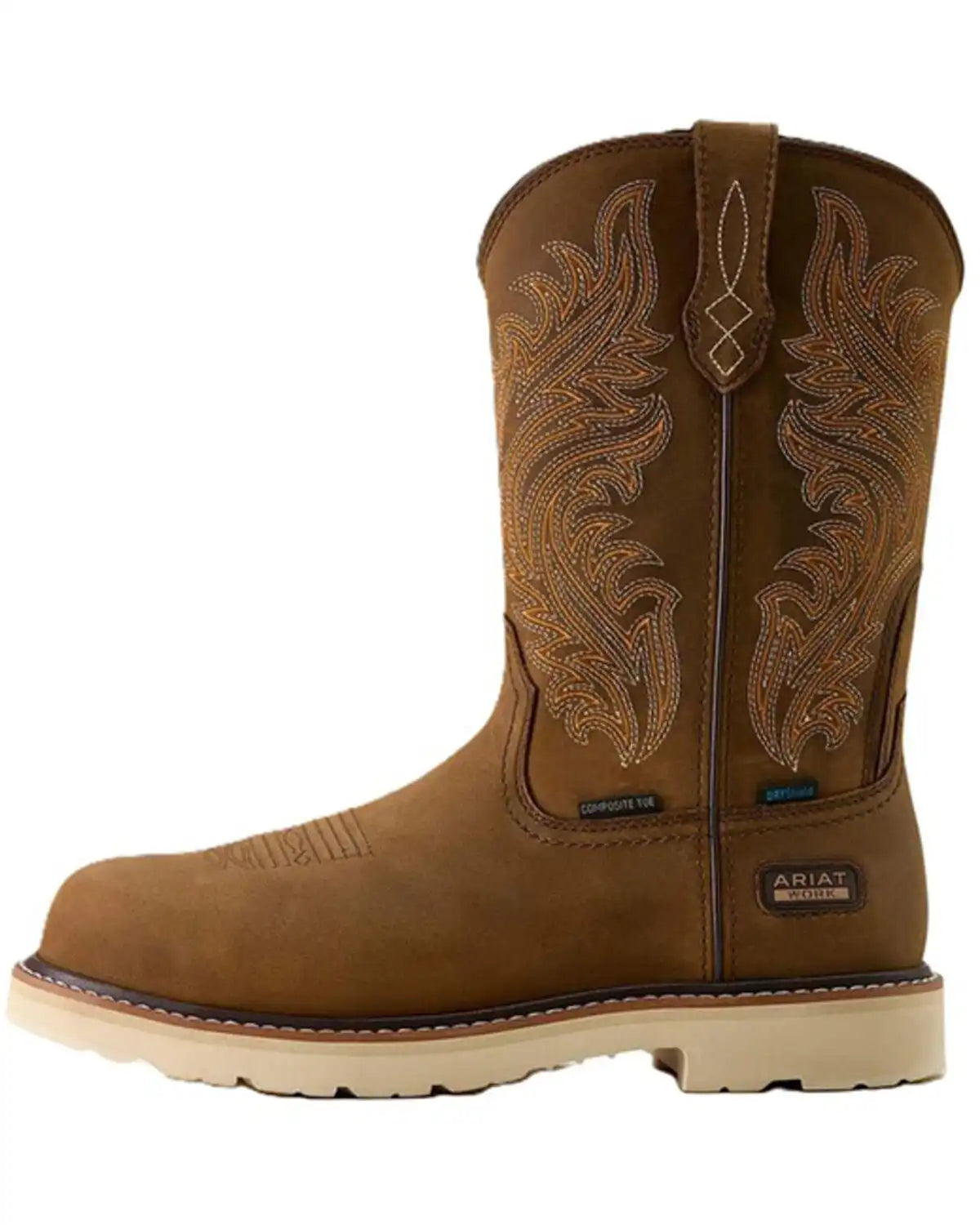 Ariat Men's Activator Argo Waterproof Pull-On Work Boots - Composite Toe