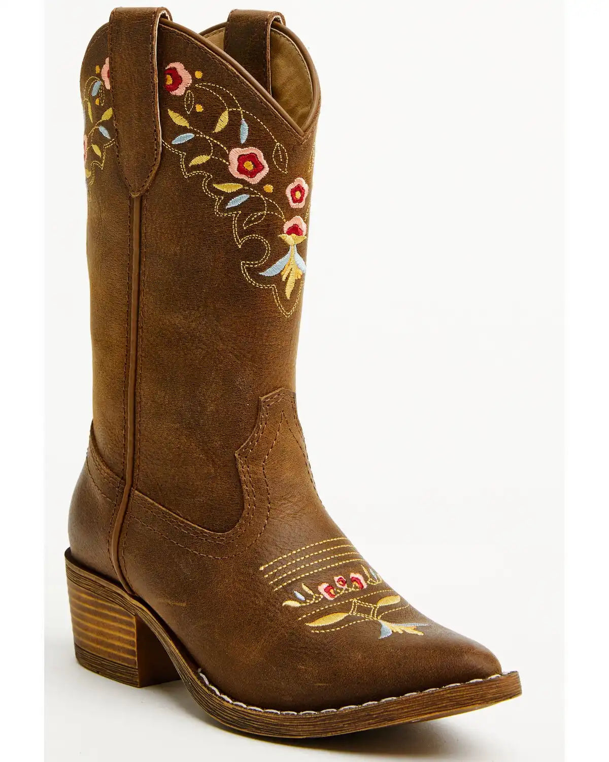 Shyanne Girls' Stephanie Western Boots - Round Toe