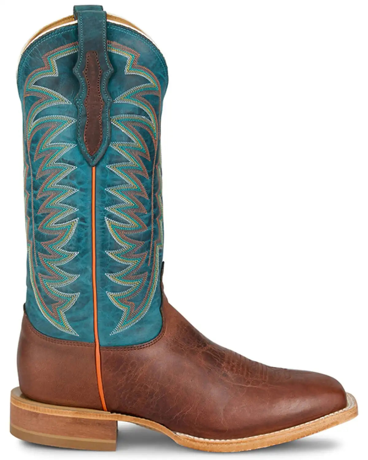 Justin Men's Burchett Western Boots - Broad Square Toe